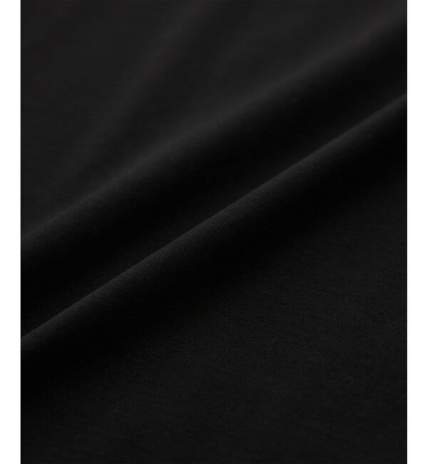 ROPE「【洗える】クリア天竺ギャザー半袖プルオーバー/お仕事服」|Tシャツ・カットソー|