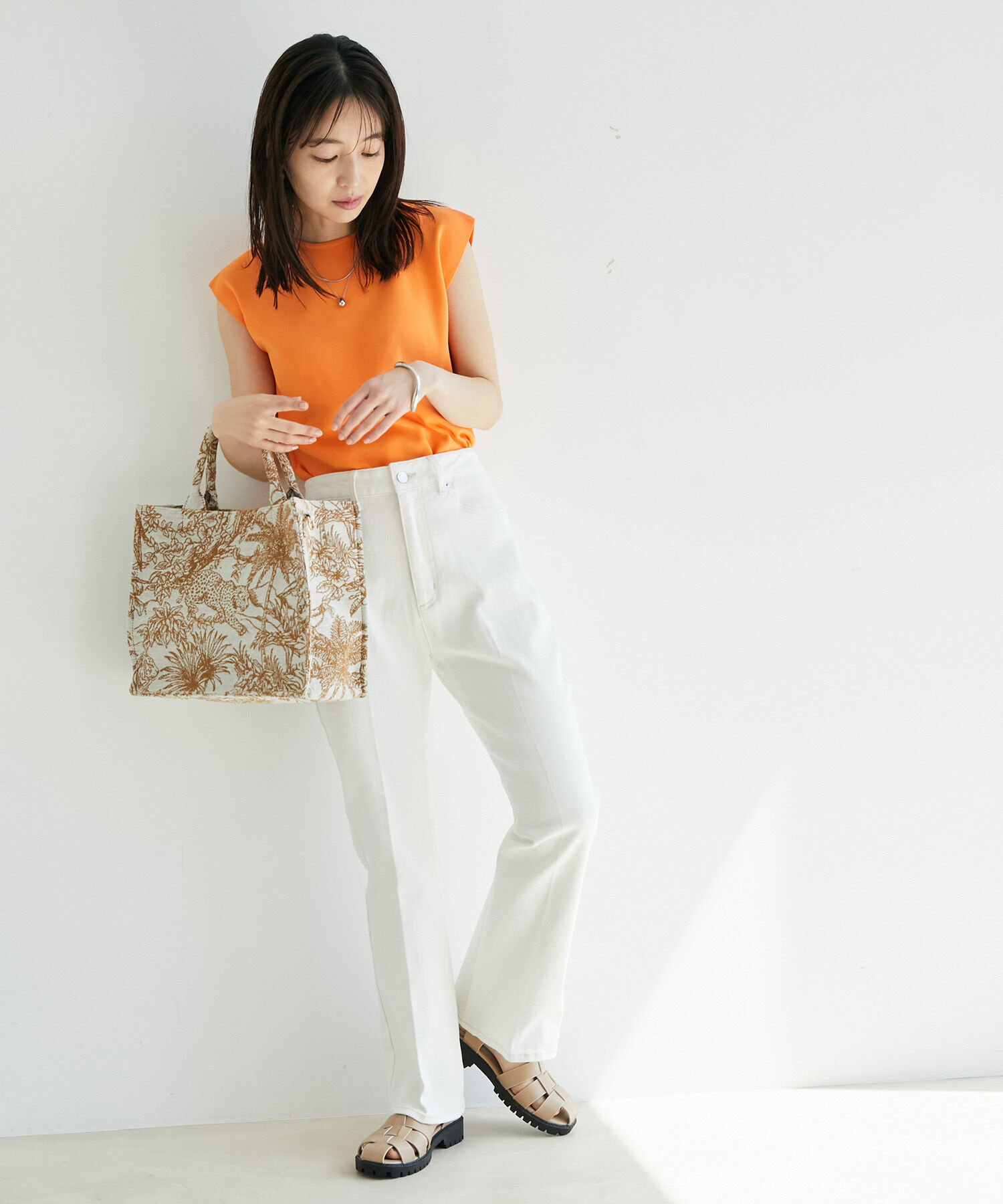 VIS「美脚デニムフレアパンツ」|デニム|