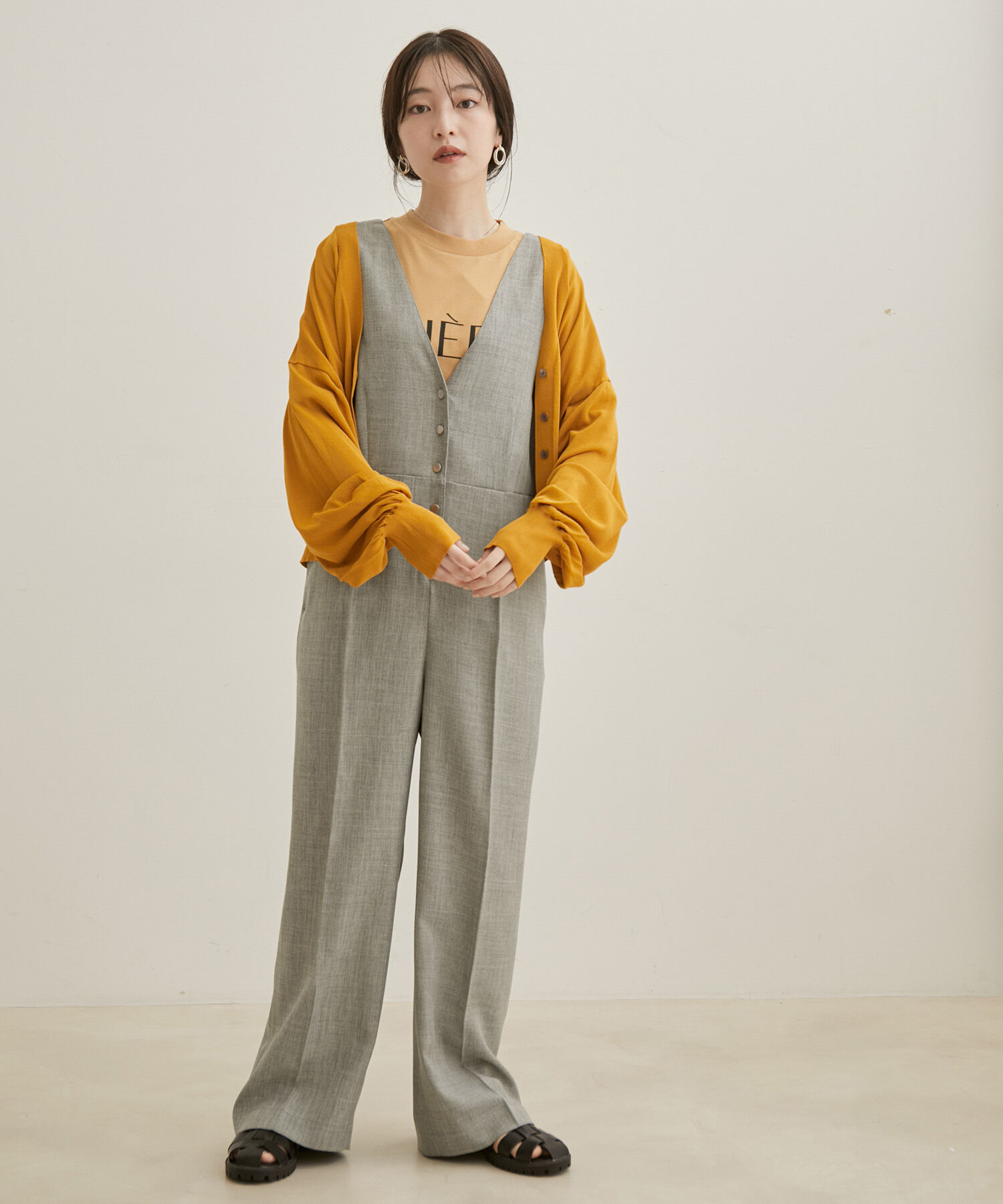 VIS「リラックスVネックカーディガン」|カーディガン|