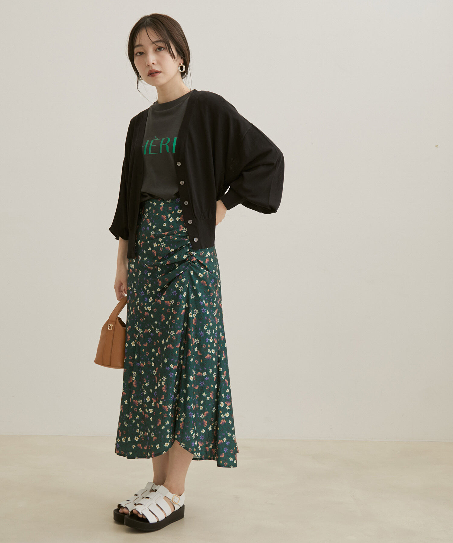 VIS「リラックスVネックカーディガン」|カーディガン|