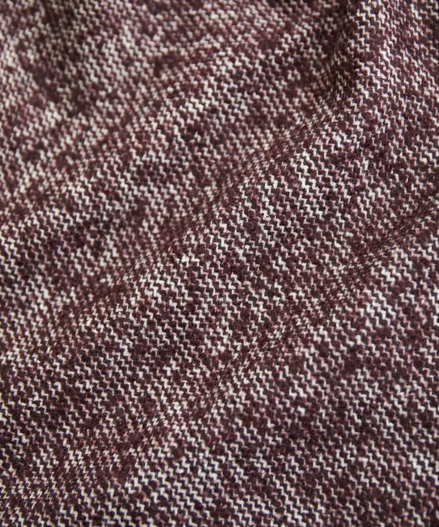 VIS「【洗える】ツイードワイドパンツ」|スラックス|