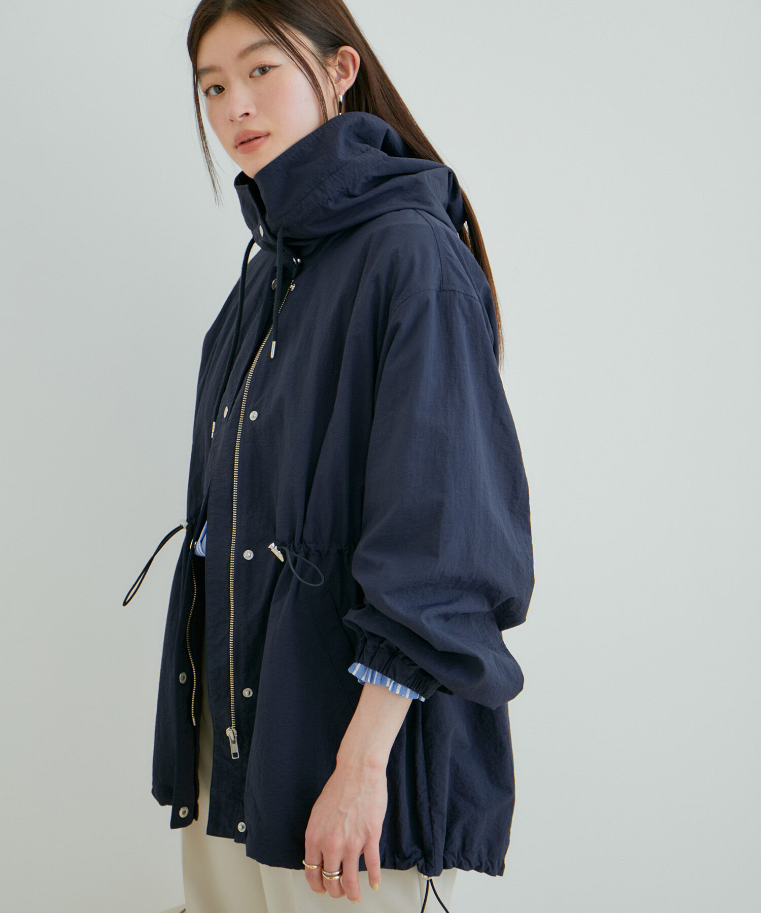 VIS「【UVケア・撥水】フーデットマウンテンパーカー」|アウトドア|