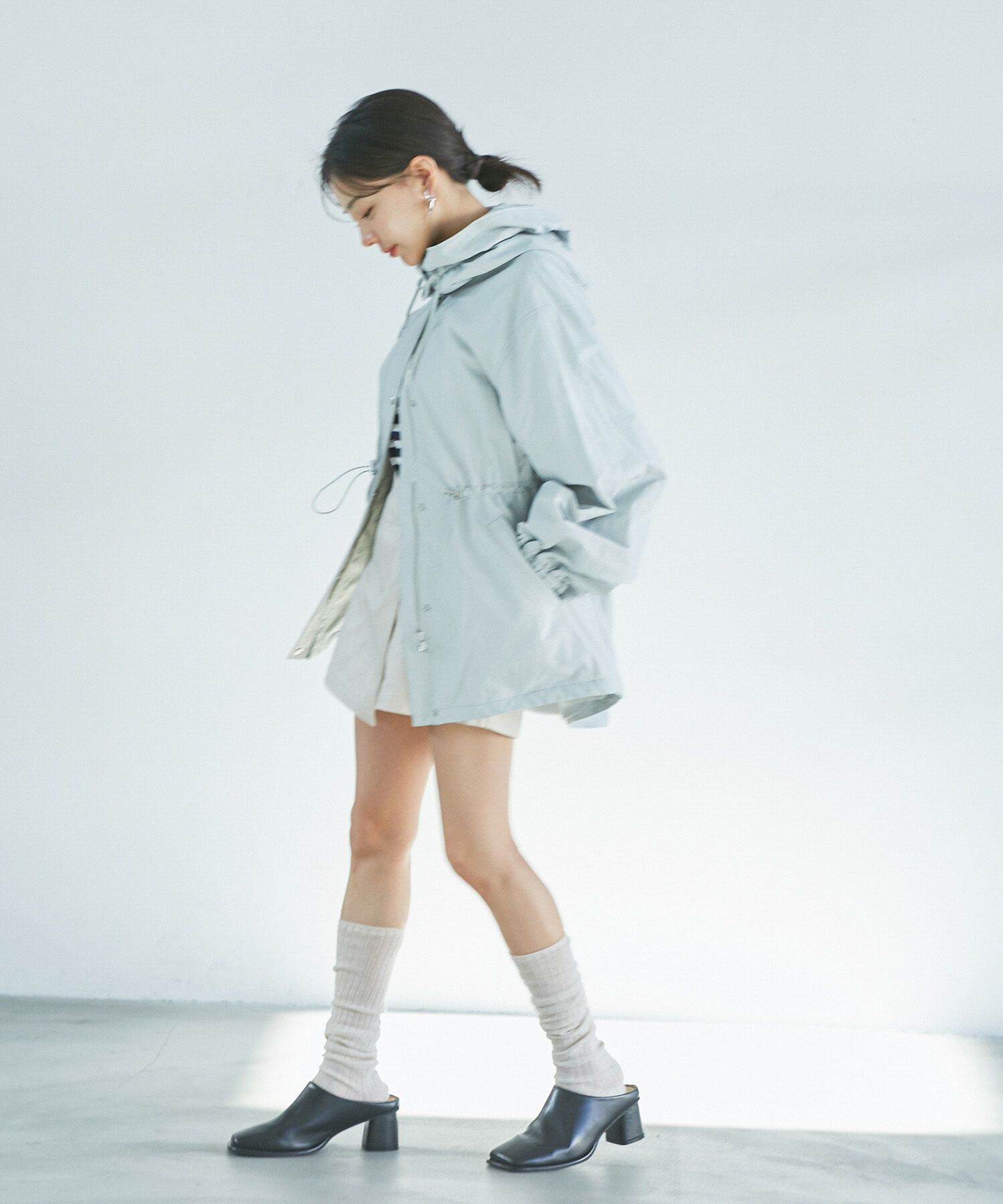 VIS「【UVケア・撥水】フーデットマウンテンパーカー」|アウトドア|