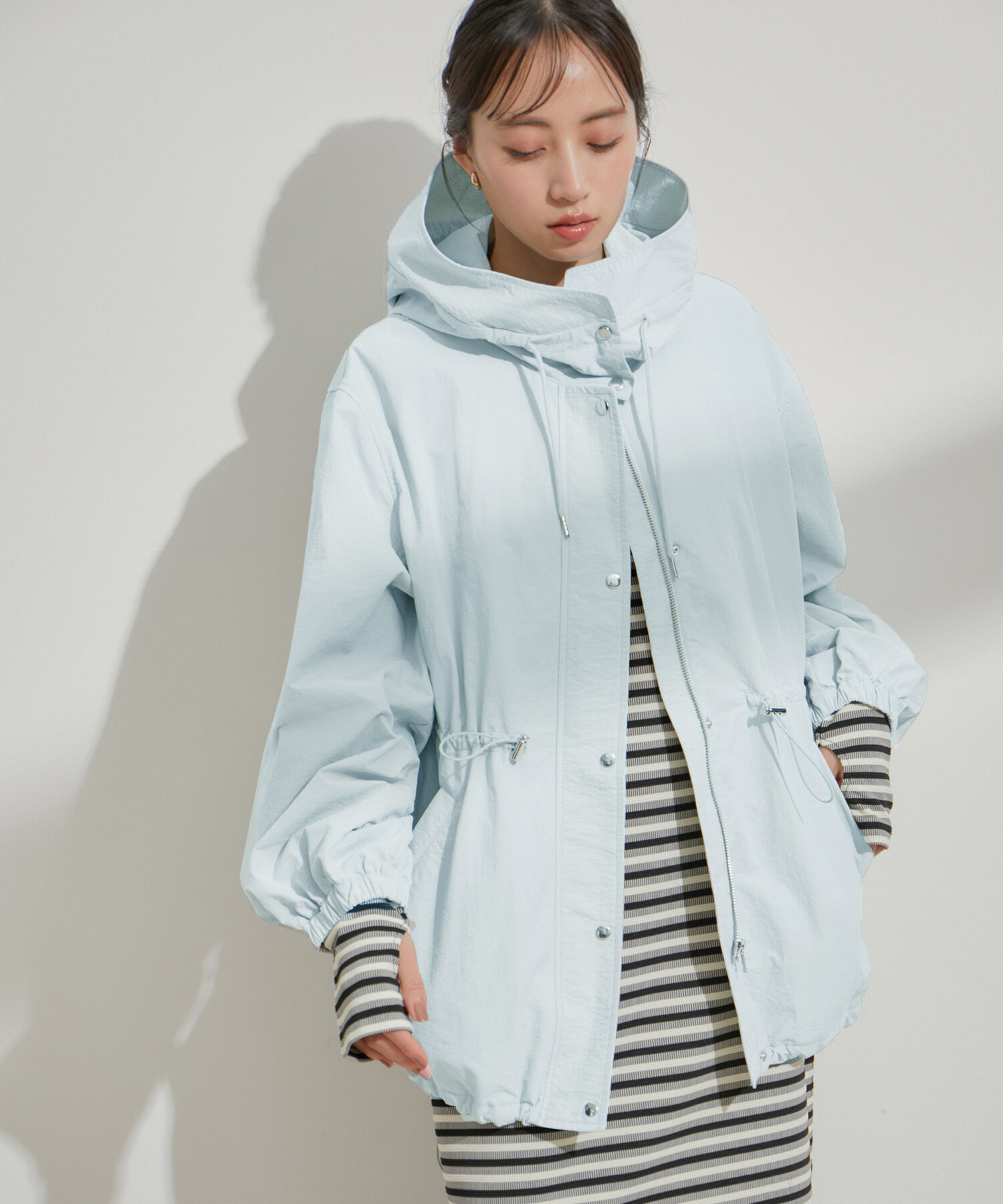 VIS「【UVケア・撥水】フーデットマウンテンパーカー」|アウトドア|