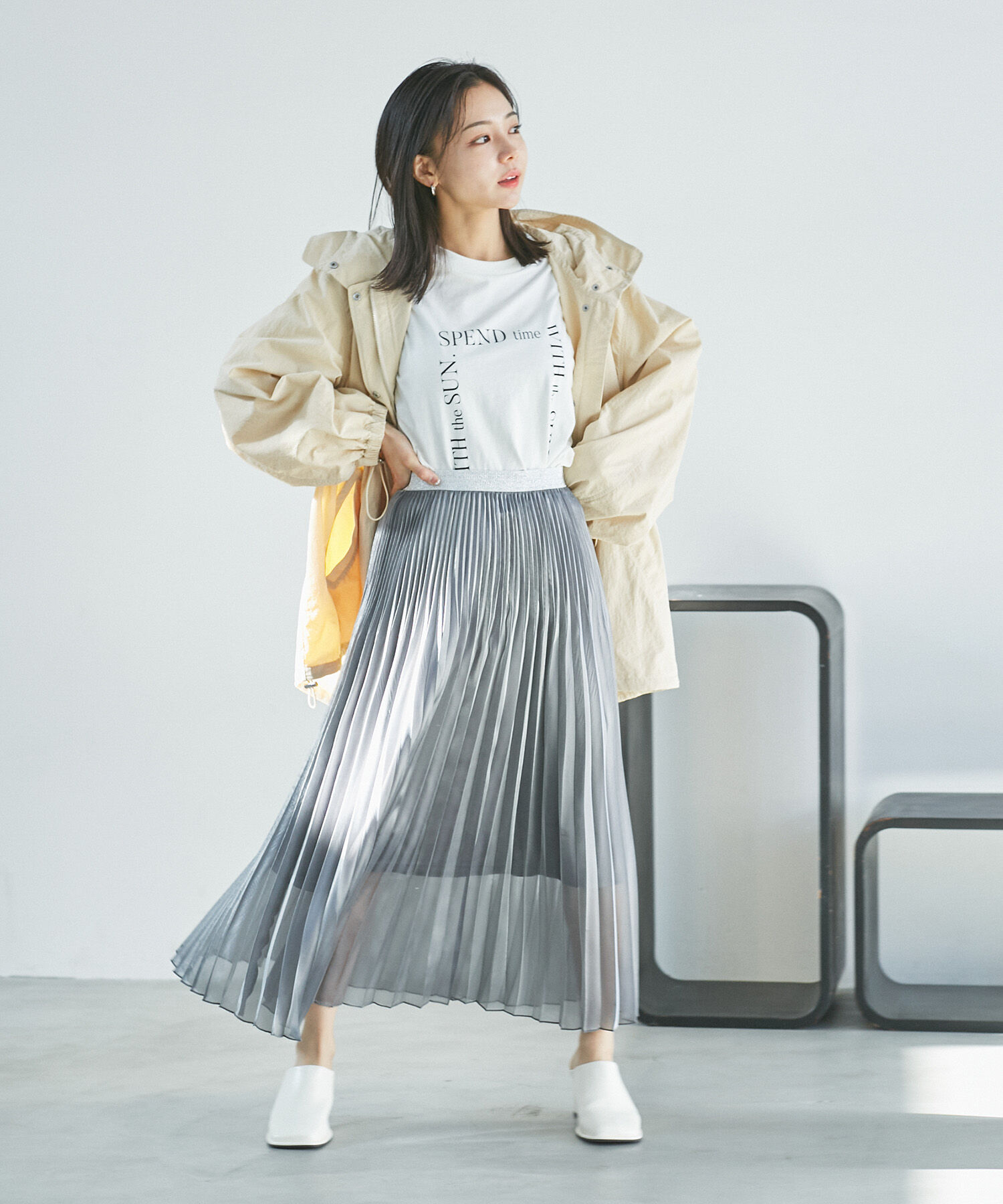 VIS「【UVケア・撥水】フーデットマウンテンパーカー」|アウトドア|