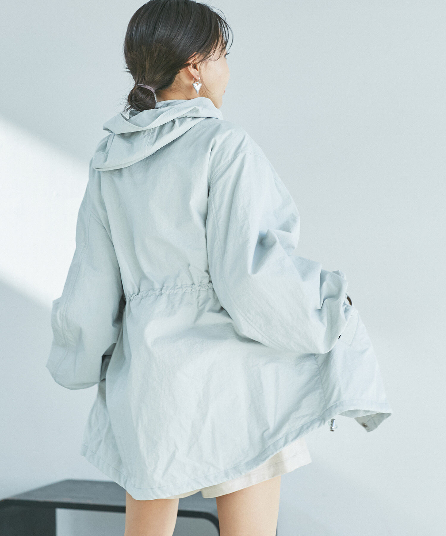 VIS「【UVケア・撥水】フーデットマウンテンパーカー」|アウトドア|