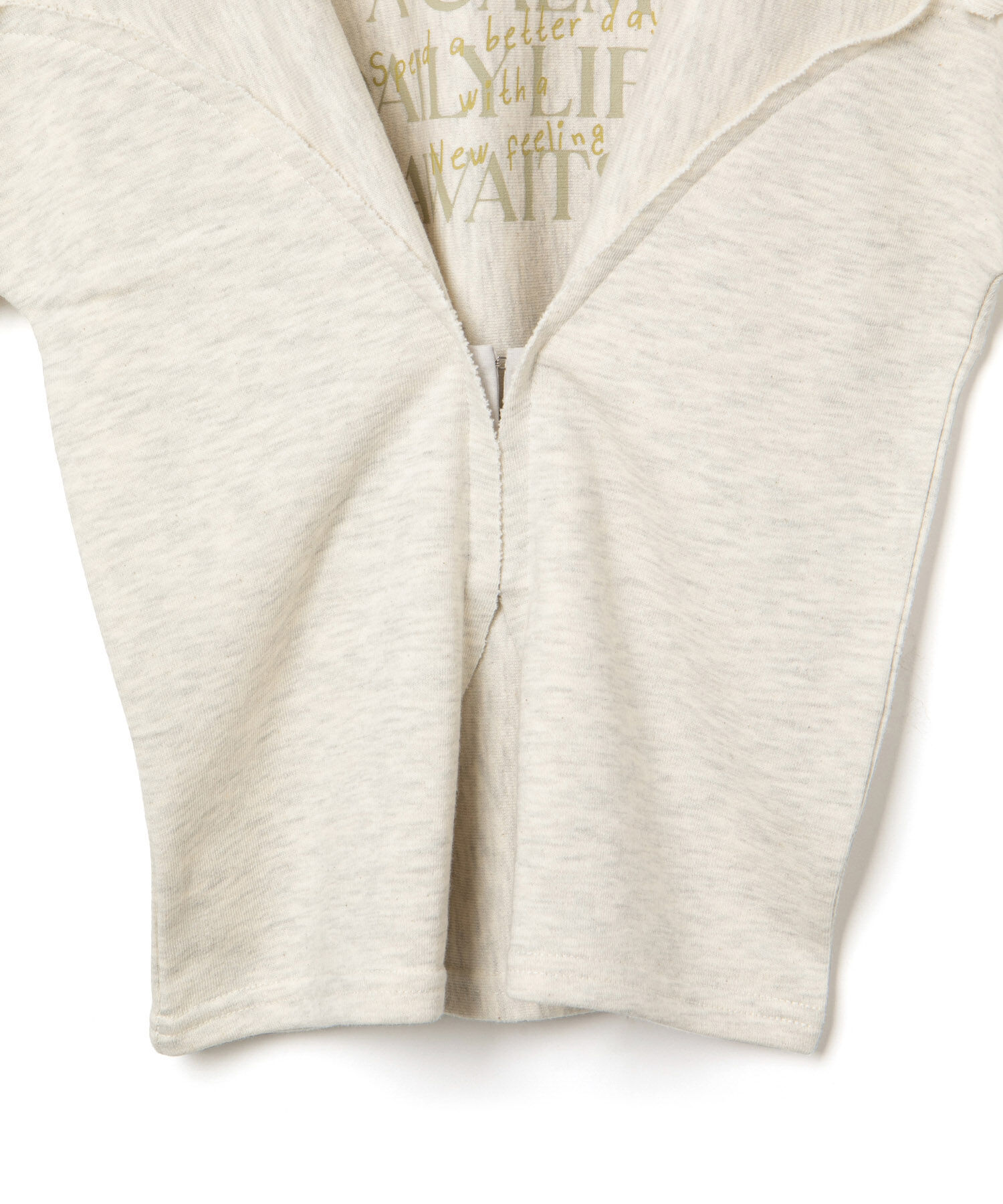 VIS「【セットアップ対応】裏毛スウェットフロントホックプルオーバー【洗える】」|スウェット・ジャージ|