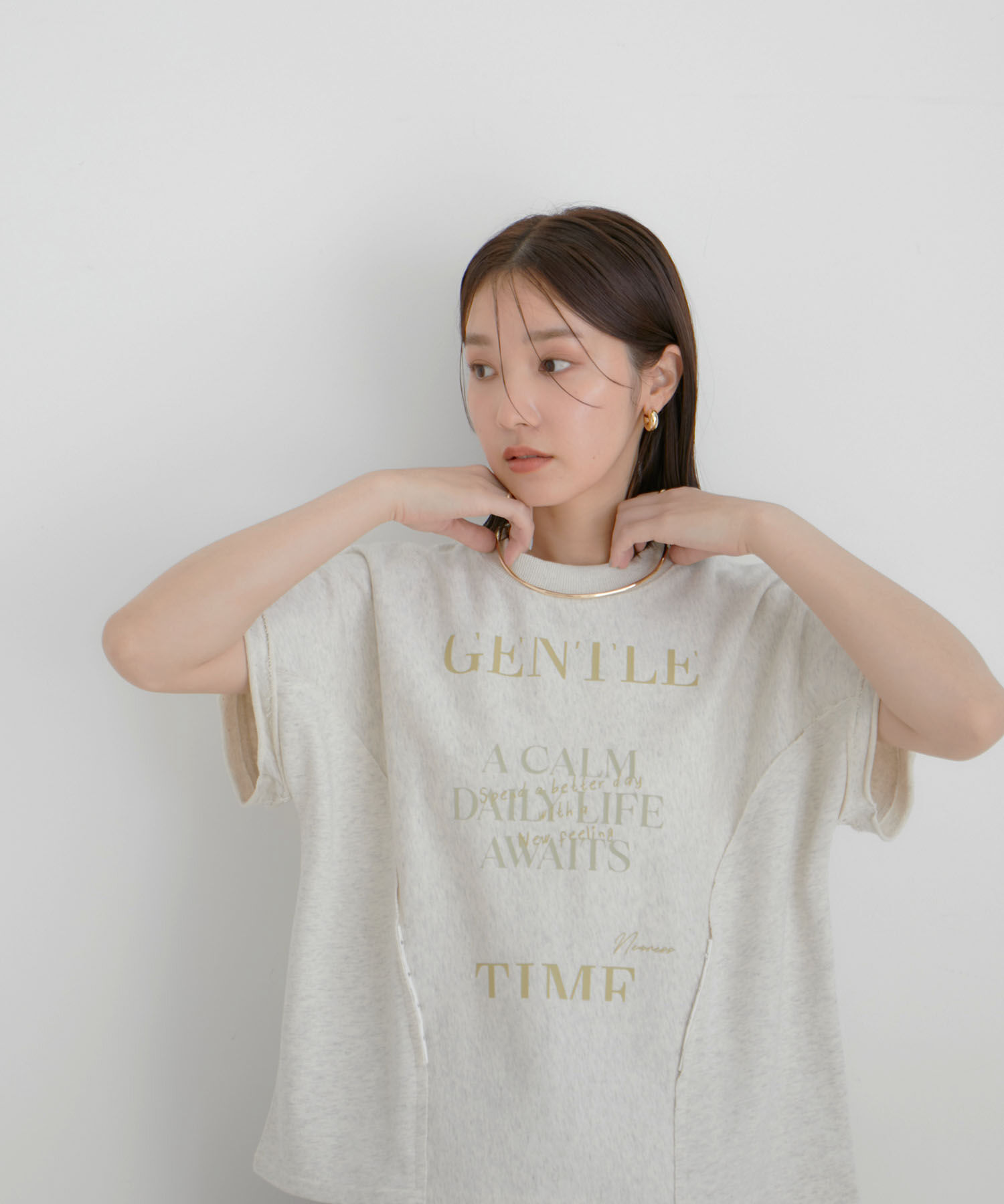 VIS「【セットアップ対応】裏毛スウェットフロントホックプルオーバー【洗える】」|スウェット・ジャージ|