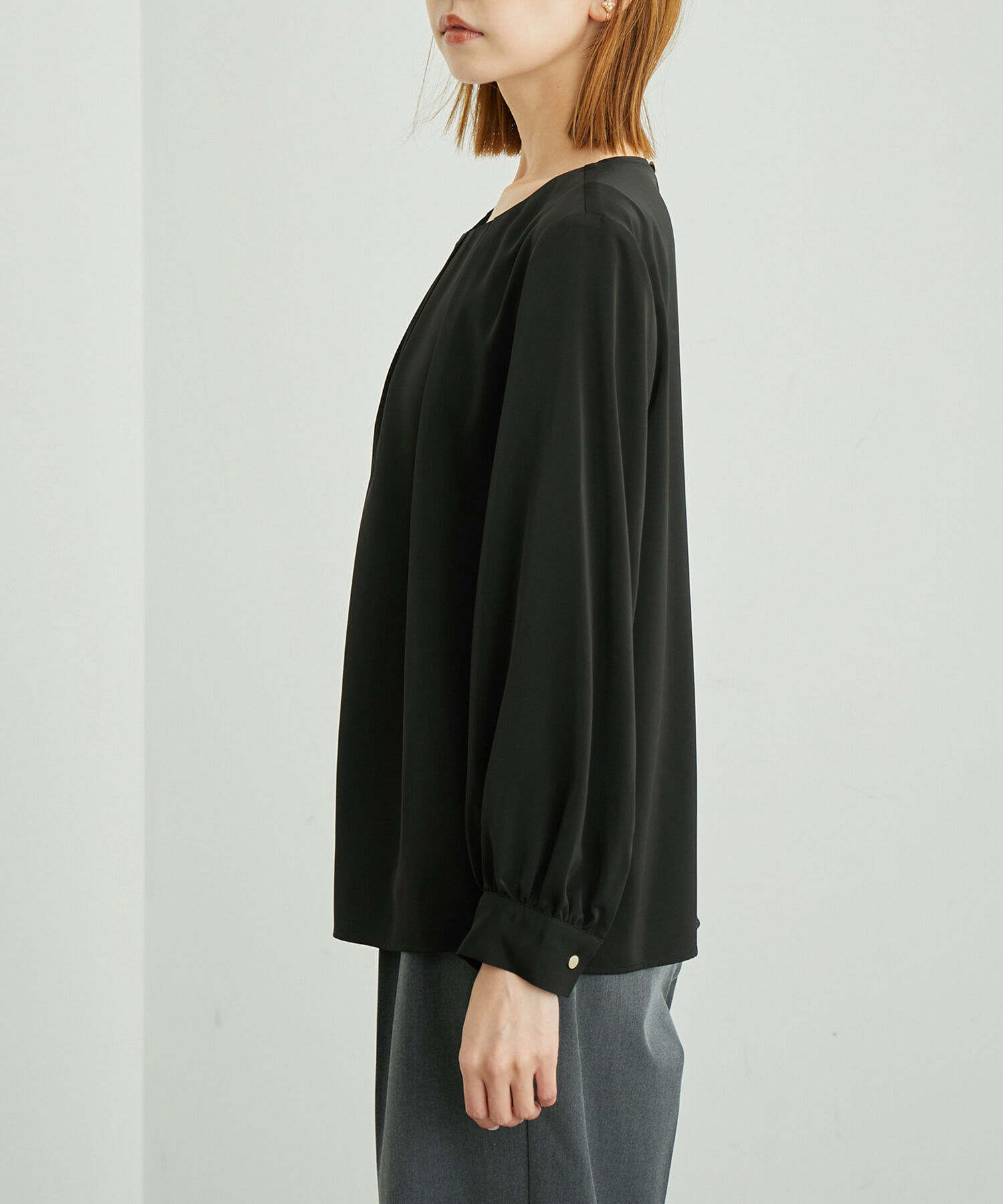 Rope&rsquo;Picnic「白からの解放！多機能ブラウス/ドレープタックブラウス」|シャツ・ブラウス|