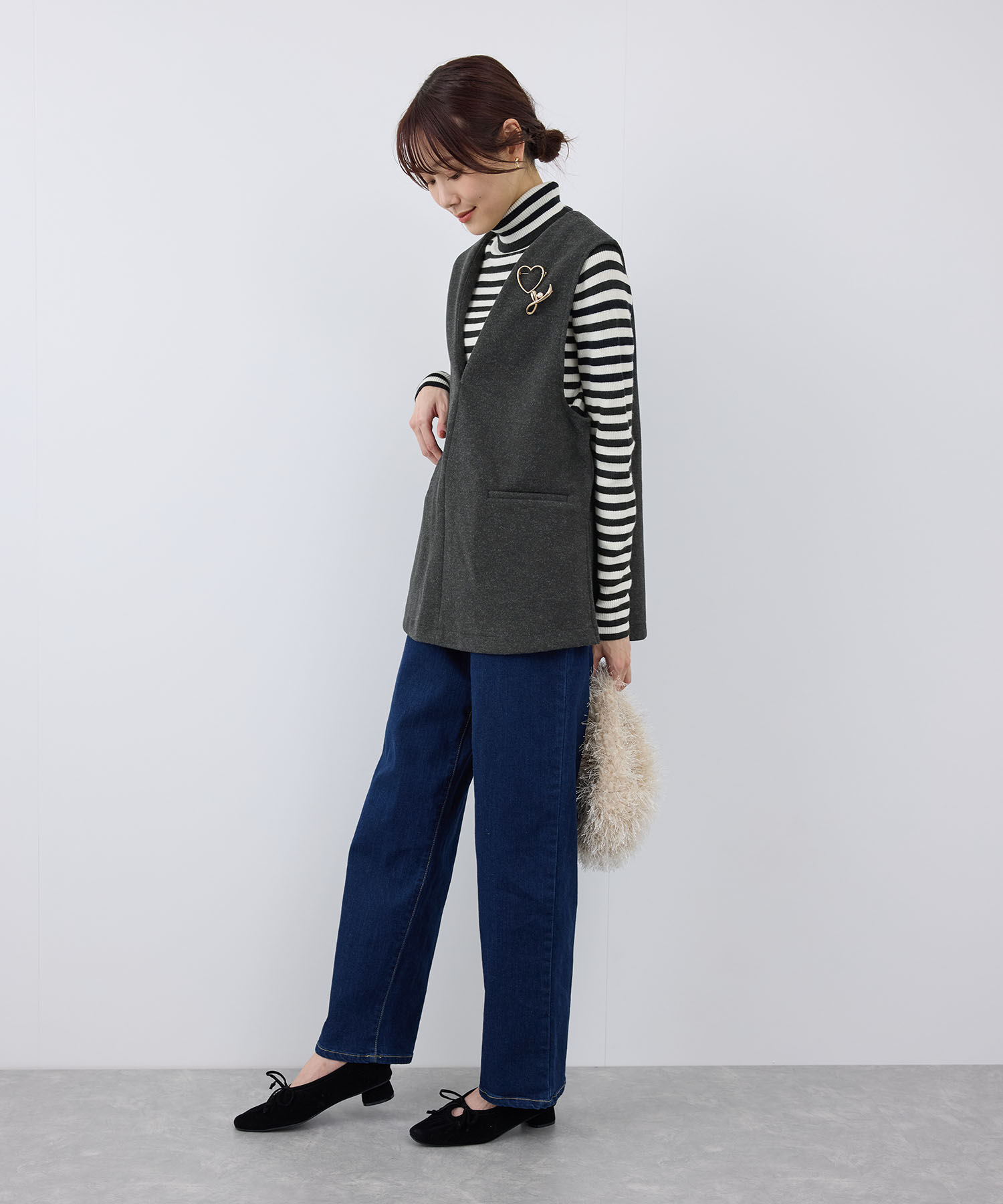 Rope&rsquo;Picnic「セットアップ対応/ベストトップス」|ベスト・ジレ|