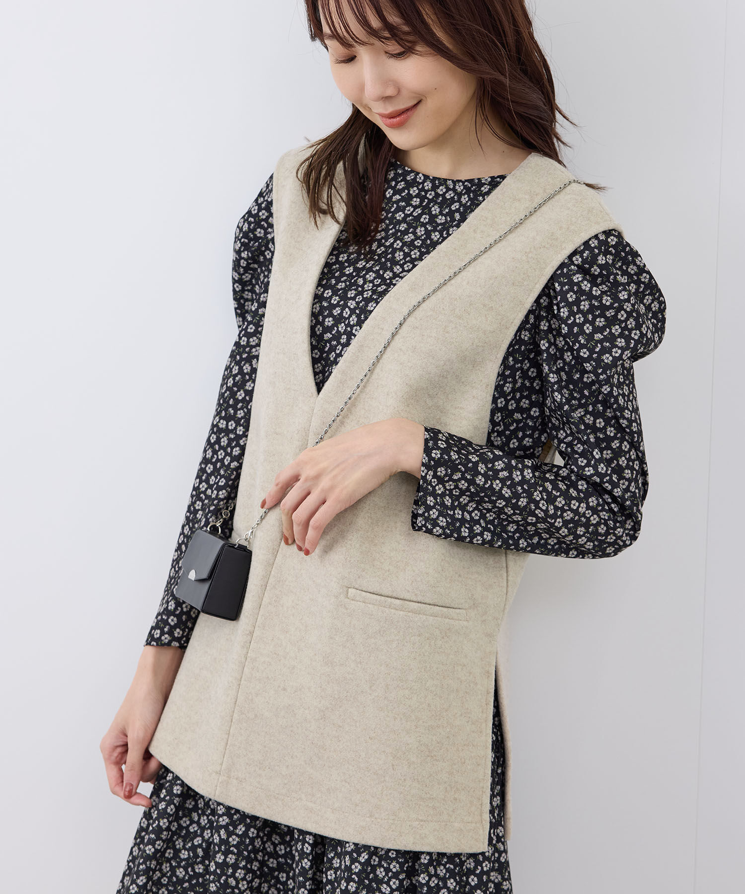 Rope&rsquo;Picnic「セットアップ対応/ベストトップス」|ベスト・ジレ|