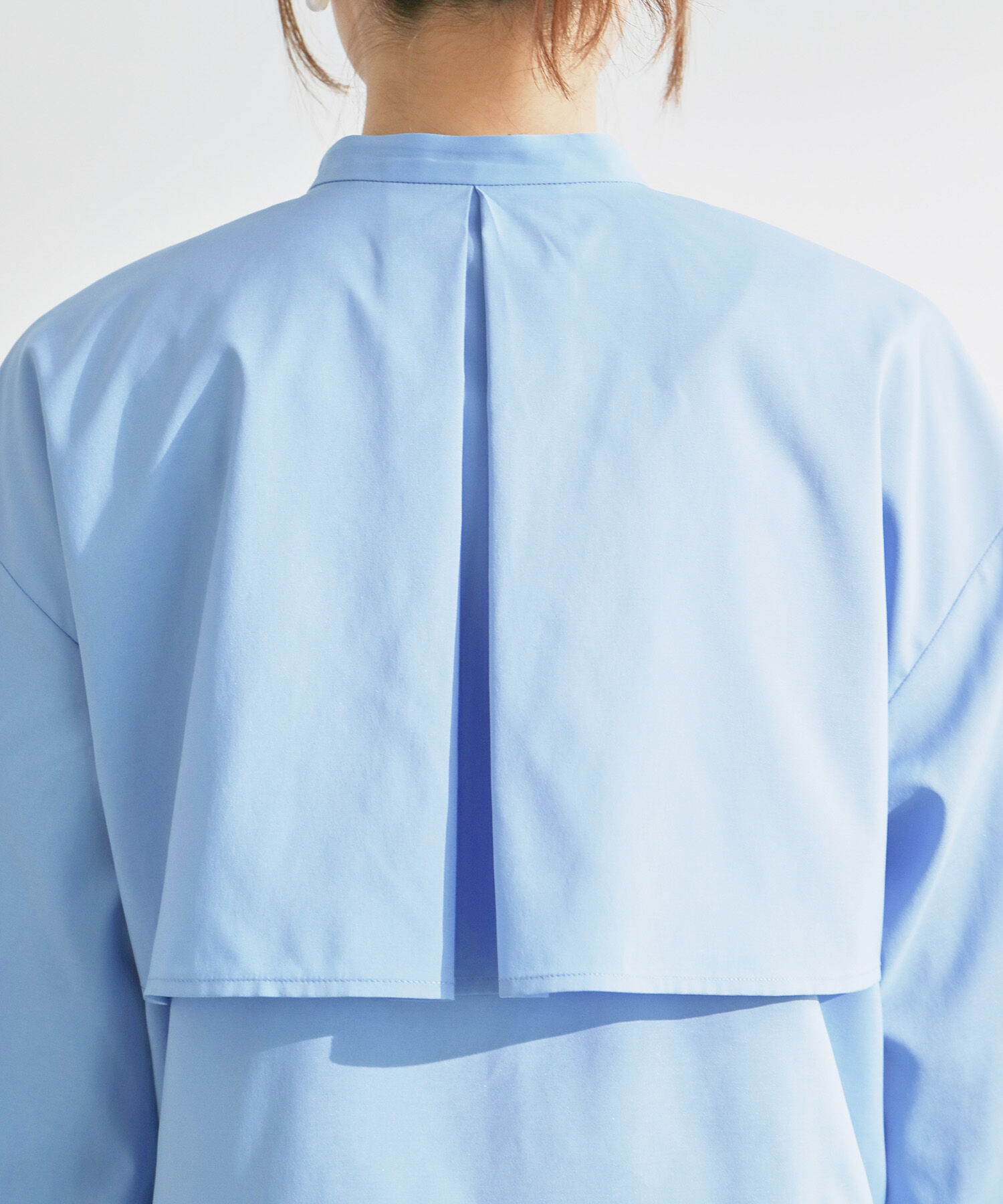 Rope&rsquo;Picnic「ヨークドロストクロップドシャツ」|シャツ・ブラウス|