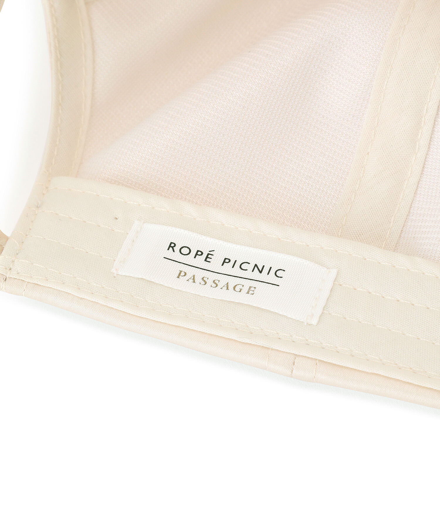 ROPE PICNIC PASSAGE「バックリボンサテンキャップ」|キャップ・キャスケット|