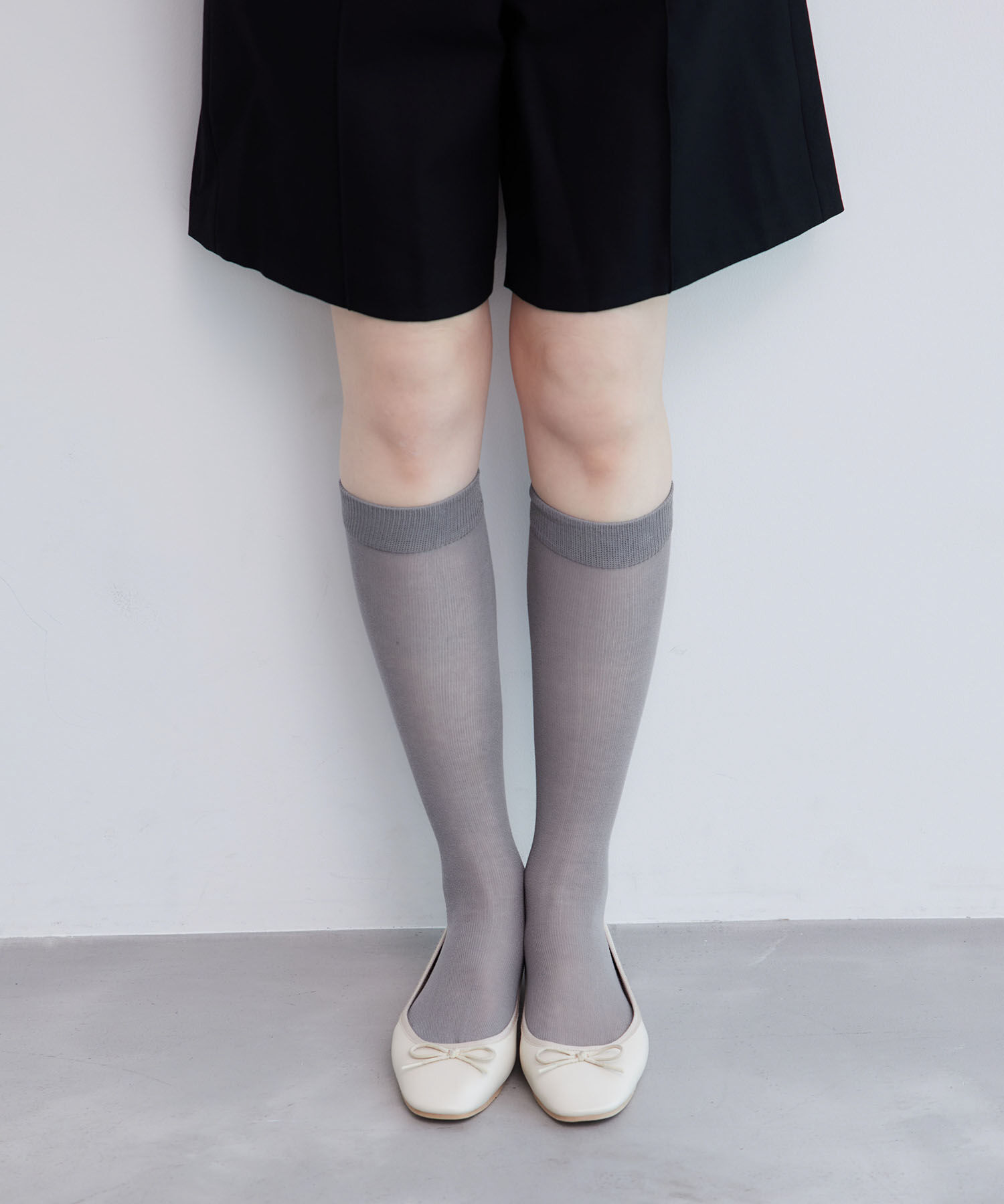 ROPE PICNIC PASSAGE「シアーハイソックス」|ソックス|