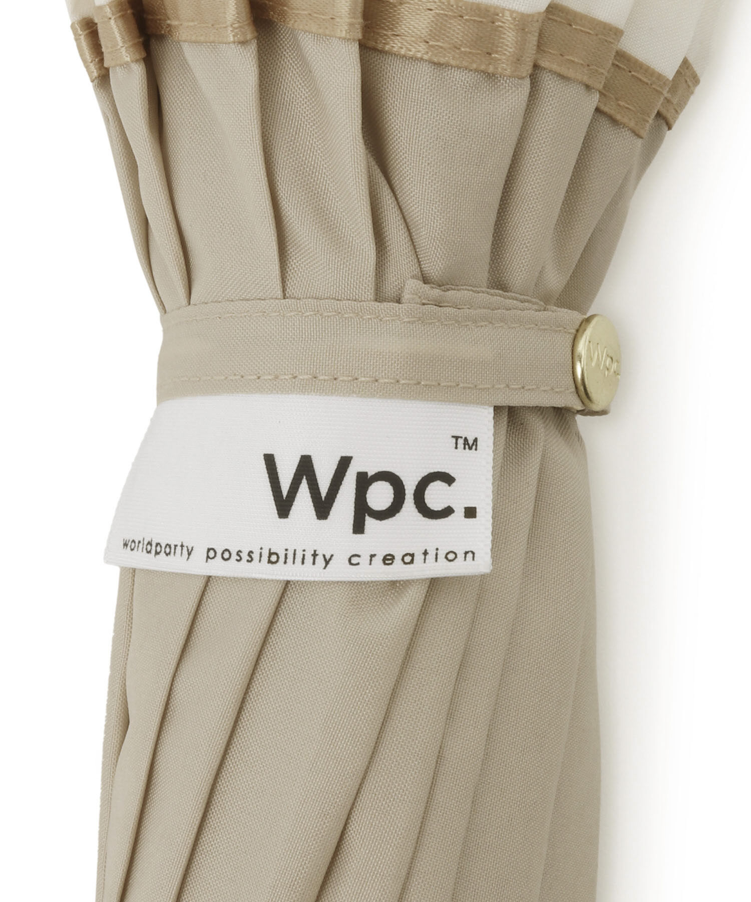 ROPE PICNIC PASSAGE「【Wpc.】晴雨兼用/16本切り継ぎラインロングアンブレラ」|傘|