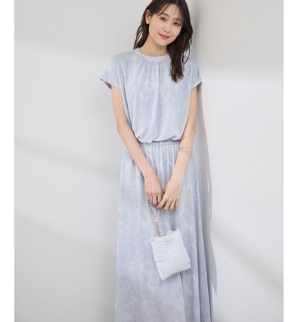 Rope&rsquo;Picnic「【WEB限定サイズ】着丈が選べるアソート総柄ワンピース」|ワンピース|