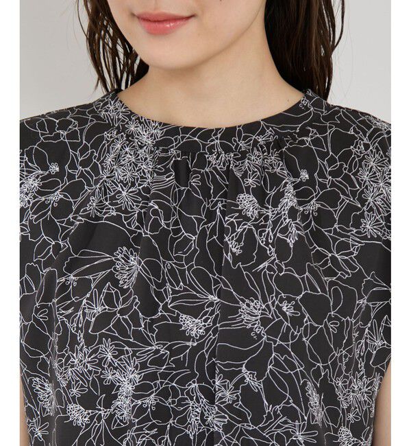 Rope&rsquo;Picnic「【WEB限定サイズ】着丈が選べるアソート総柄ワンピース」|ワンピース|