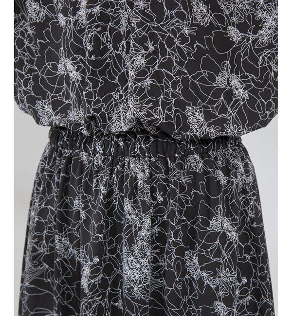 Rope&rsquo;Picnic「【WEB限定サイズ】着丈が選べるアソート総柄ワンピース」|ワンピース|