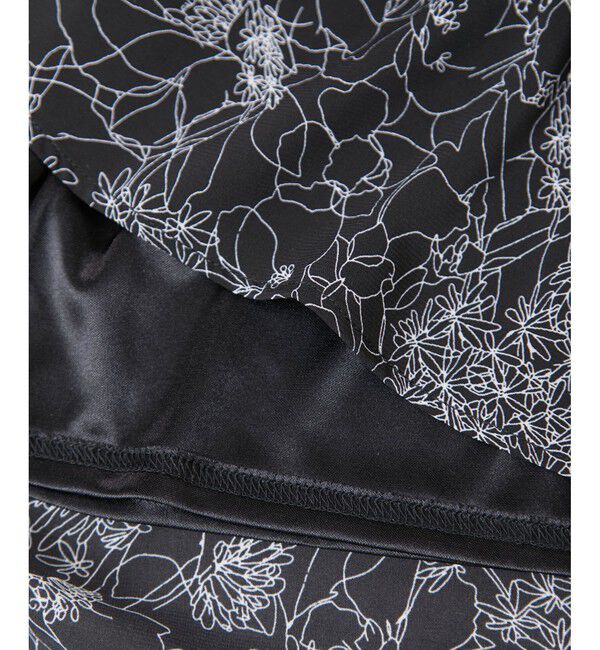 Rope&rsquo;Picnic「【WEB限定サイズ】着丈が選べるアソート総柄ワンピース」|ワンピース|