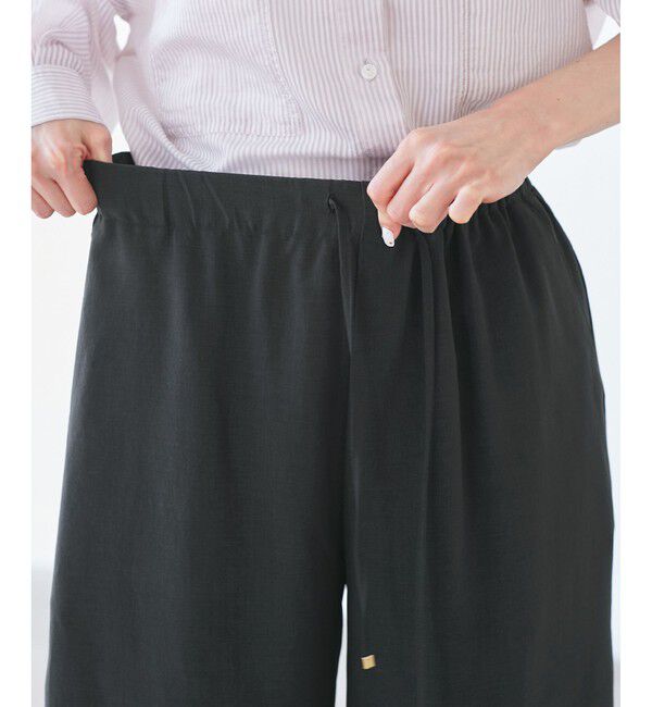 Rope&rsquo;Picnic「【吸水速乾・防シワ】エフォートレスリラックスイージーワイドパンツ」|チノ|