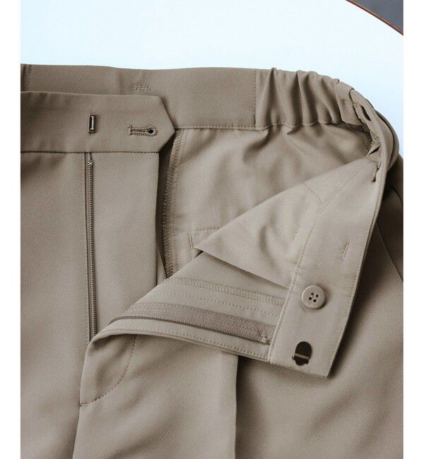 Rope&rsquo;Picnic「【WEB限定カラー】360&deg;ウルトラストレッチ ワイドパンツ/花粉ガード・セットアップ対応」|チノ|