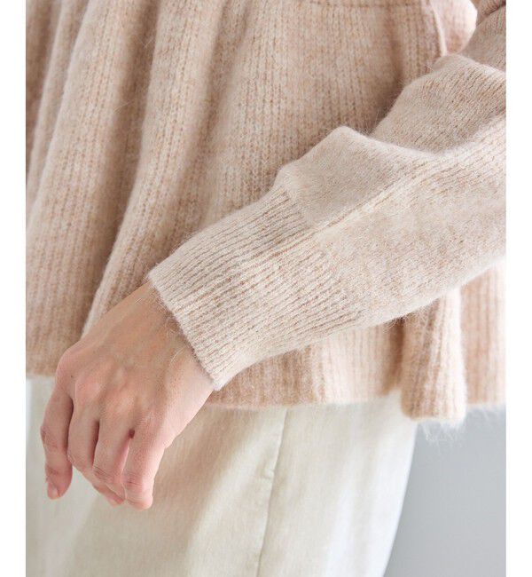 Rope&rsquo;Picnic「アンゴラ混ペプラムニット」|ニット・セーター|