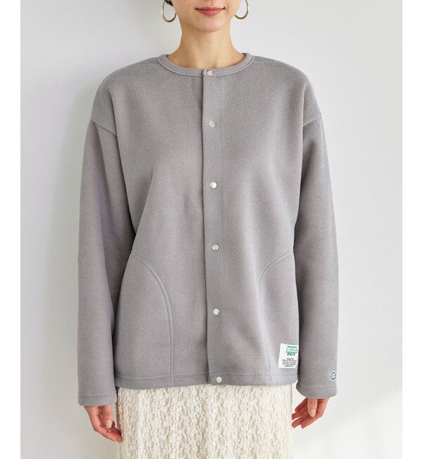 Rope&rsquo;Picnic「【DISCUS ATHLETIC/ディスカスアスレチック】裏シャギーボンディングノーカラージャケット」|カーディガン|