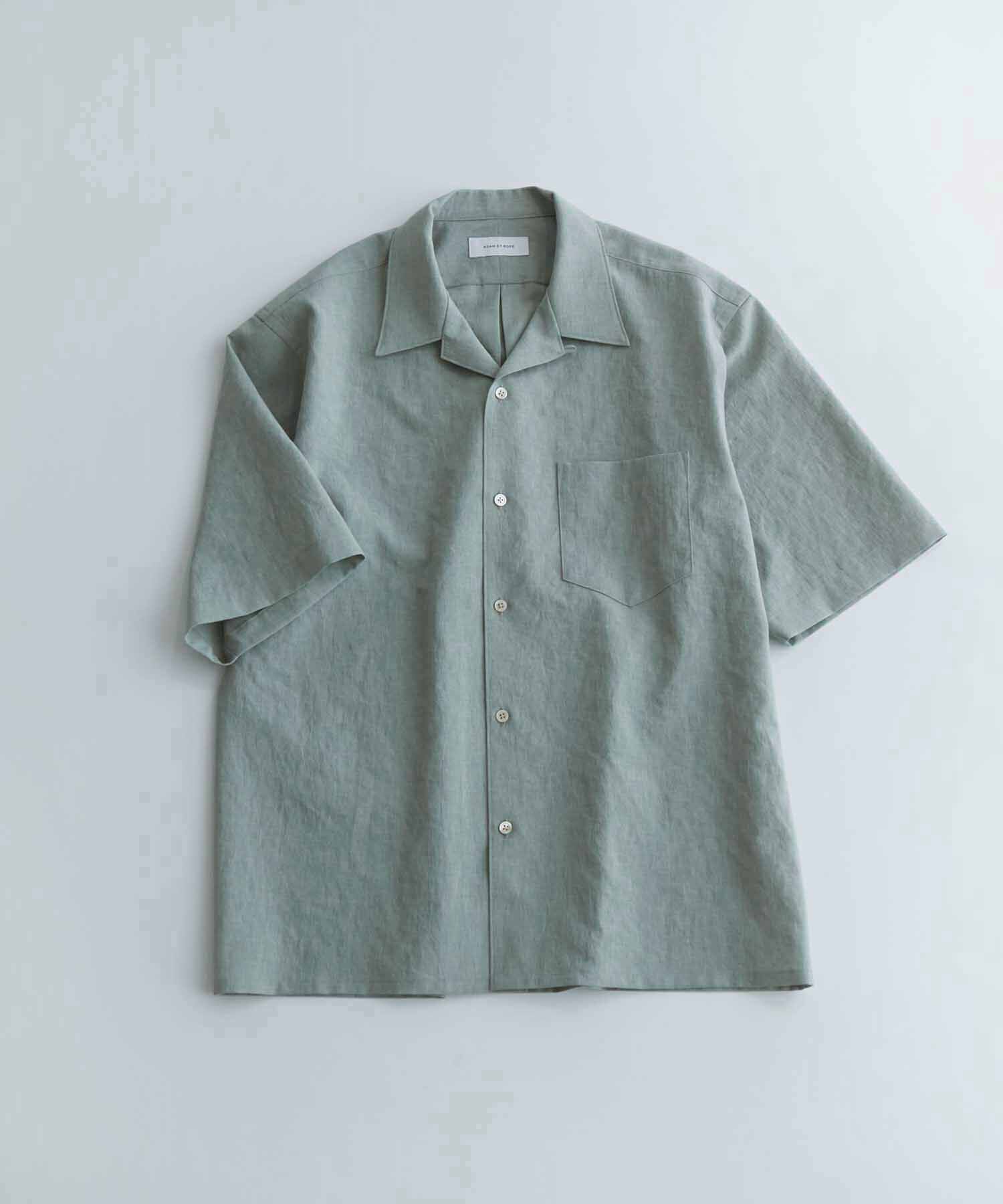 ADAM ET ROPE'「オーバーサイズ オープンカラーシャツ/開襟/イージーケア/吸水速乾」|シャツ・ブラウス|
