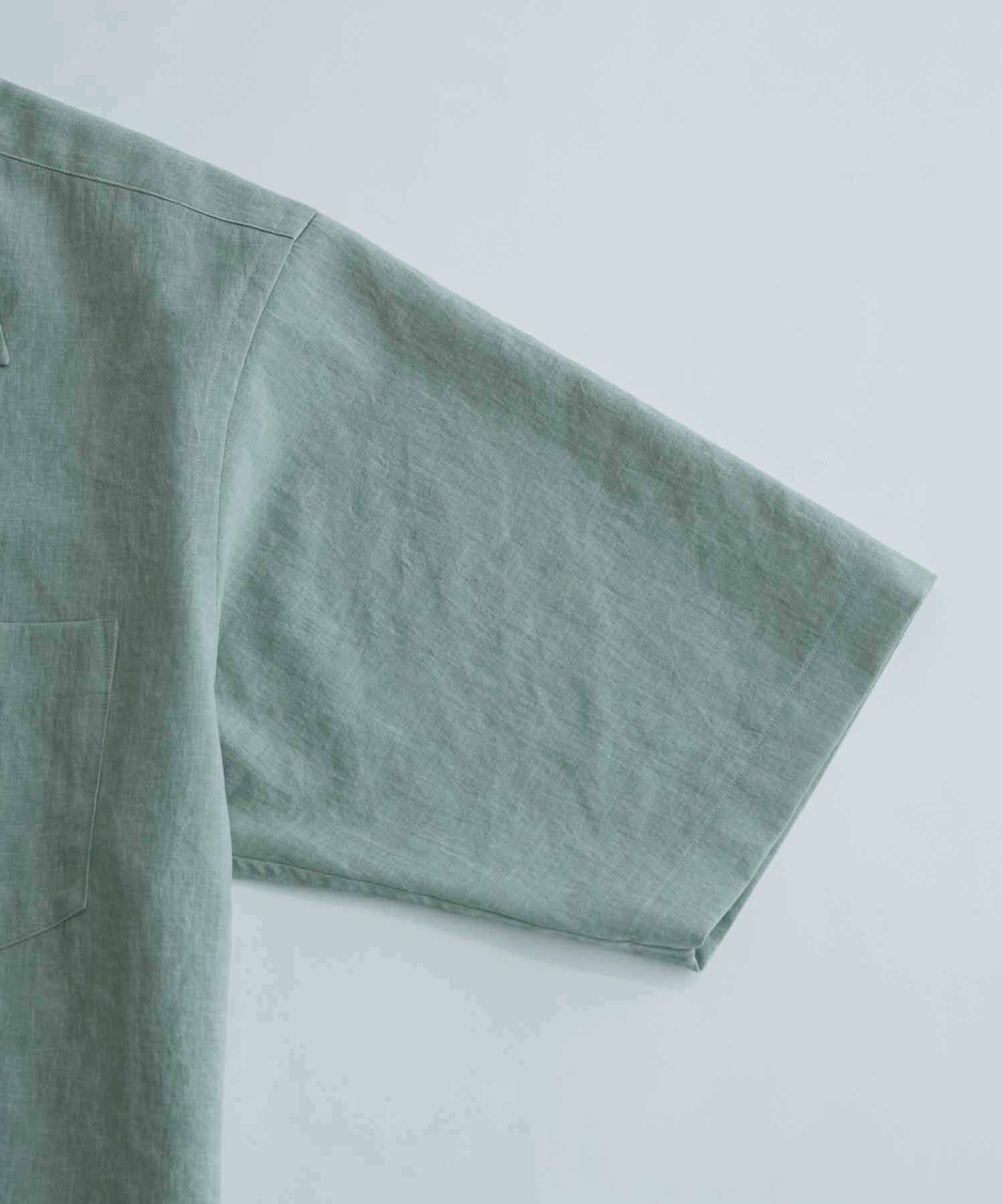 ADAM ET ROPE'「オーバーサイズ オープンカラーシャツ/開襟/イージーケア/吸水速乾」|シャツ・ブラウス|