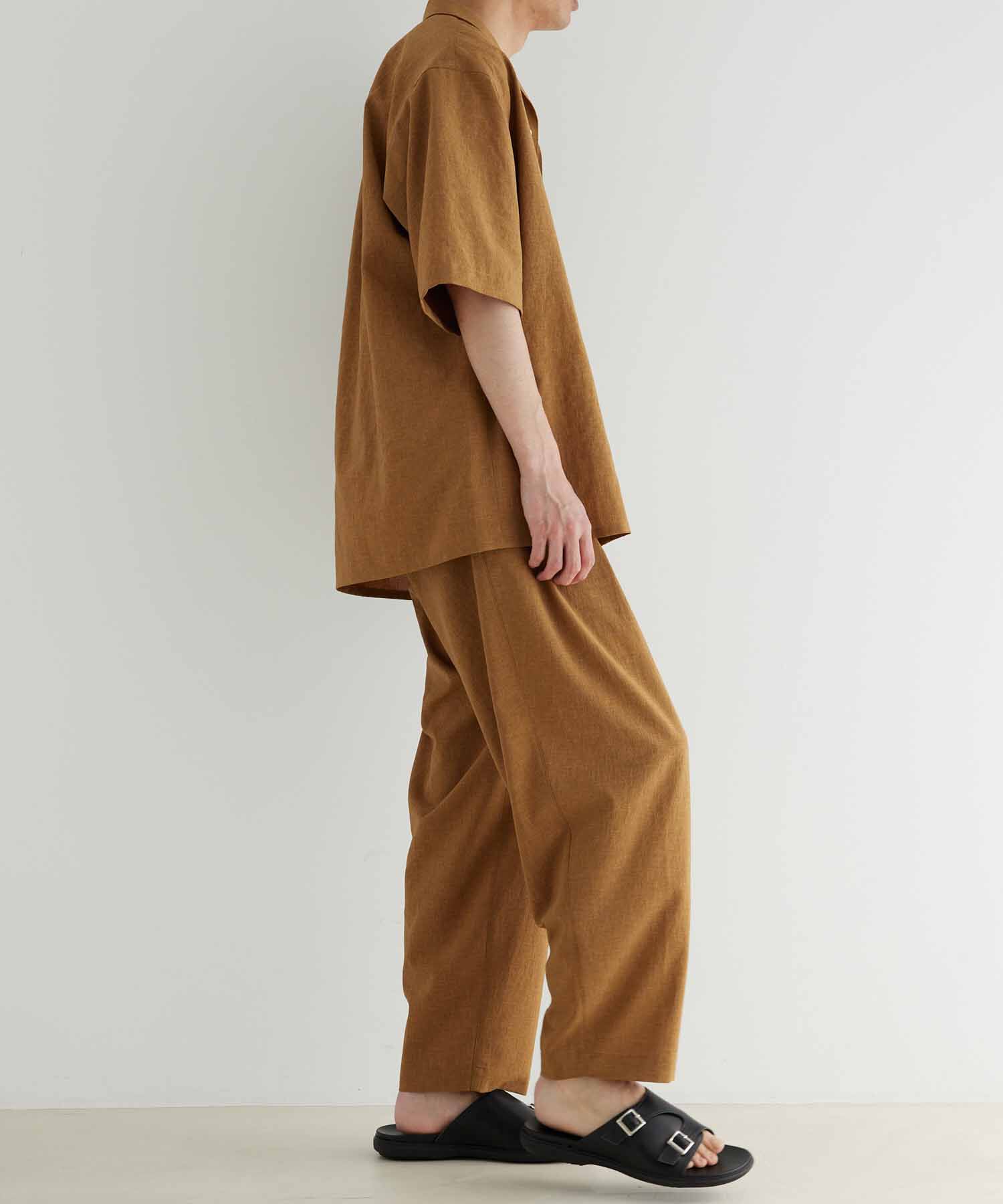 ADAM ET ROPE'「オーバーサイズ オープンカラーシャツ/開襟/イージーケア/吸水速乾」|シャツ・ブラウス|