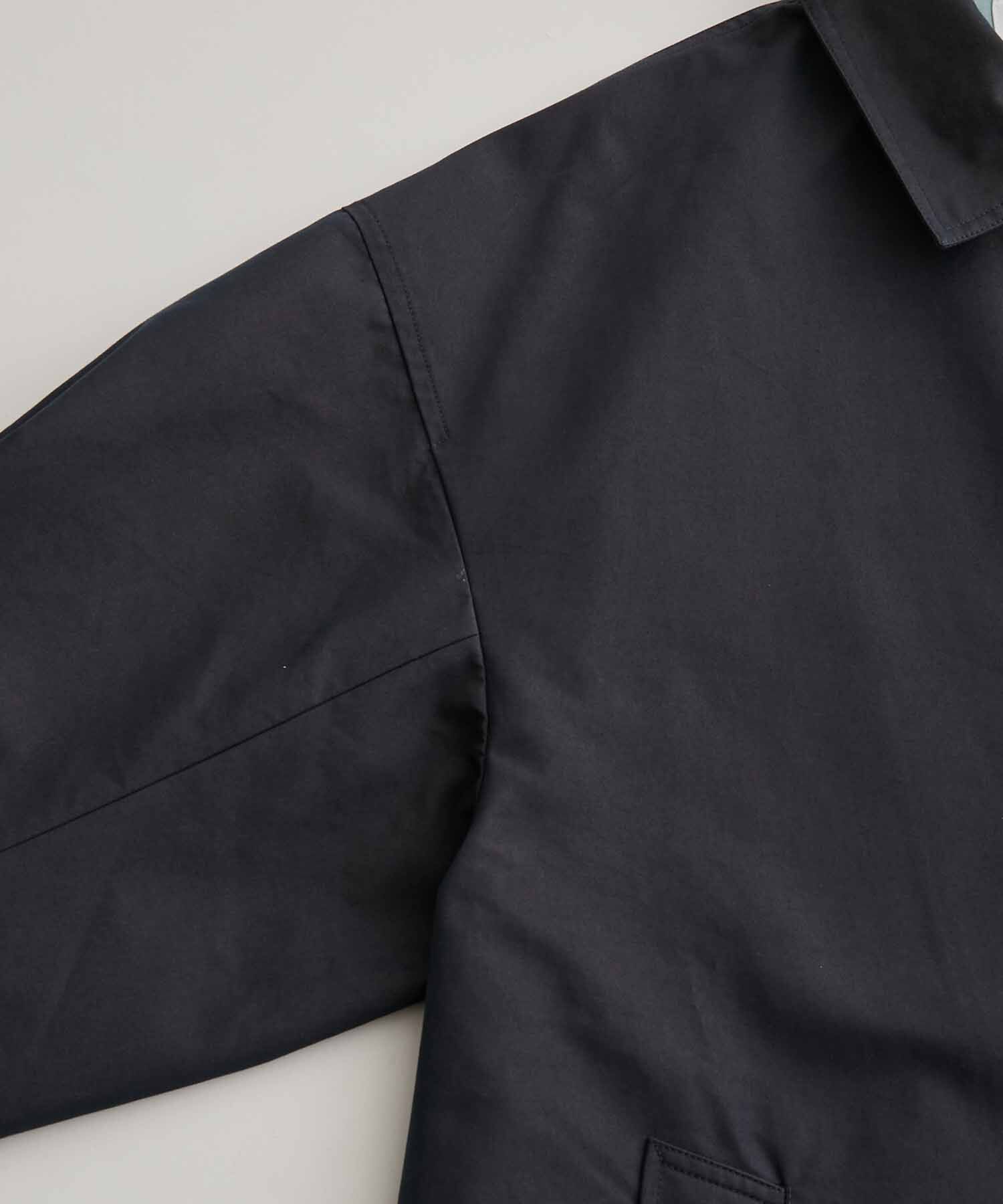 ADAM ET ROPE'「【WEB限定】玉虫色 ボリュームスリーブ バルマカーン ロング ステンカラーコート / ユニセックス」|ステンカラーコート|