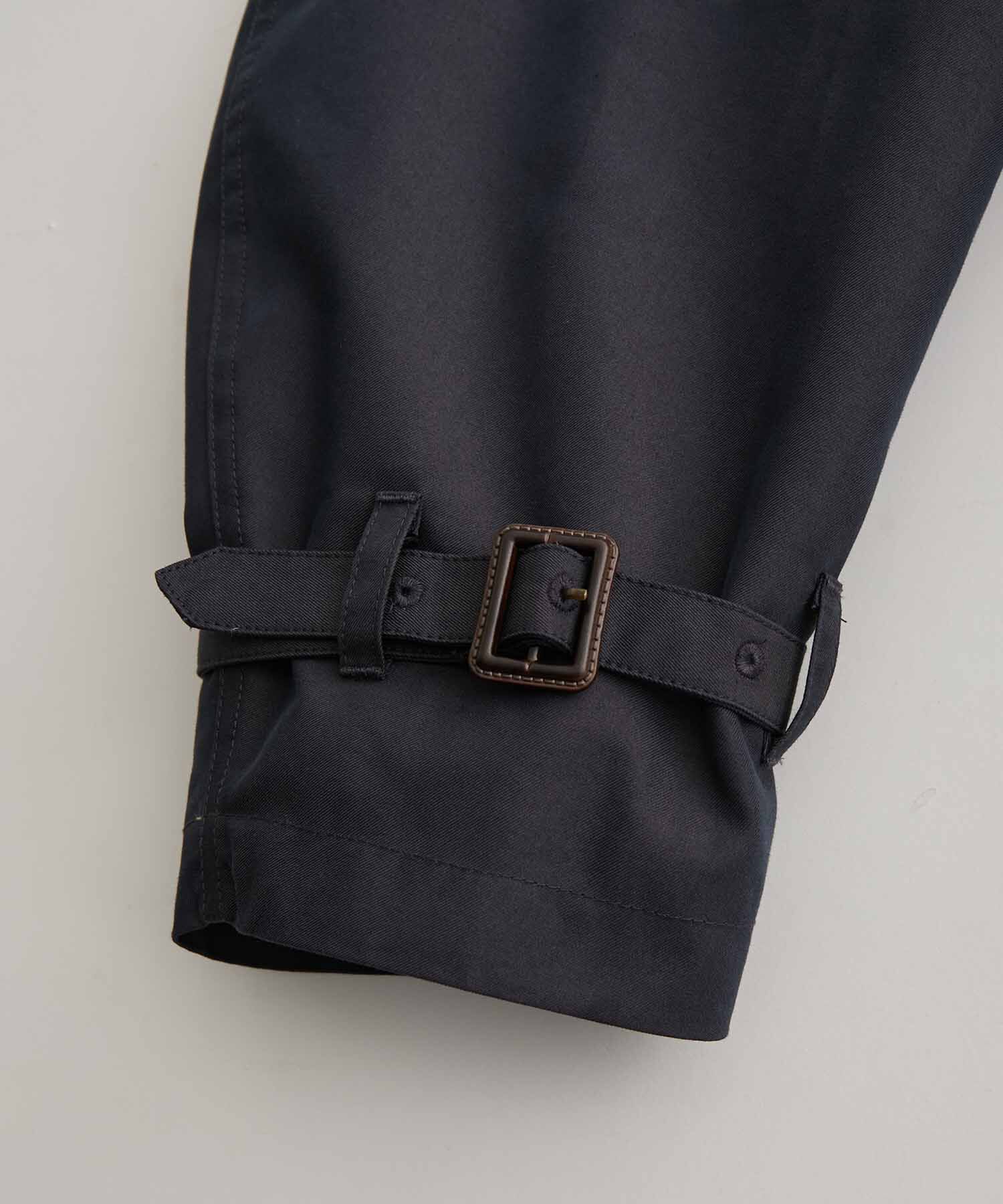 ADAM ET ROPE'「【WEB限定】玉虫色 ボリュームスリーブ バルマカーン ロング ステンカラーコート / ユニセックス」|ステンカラーコート|