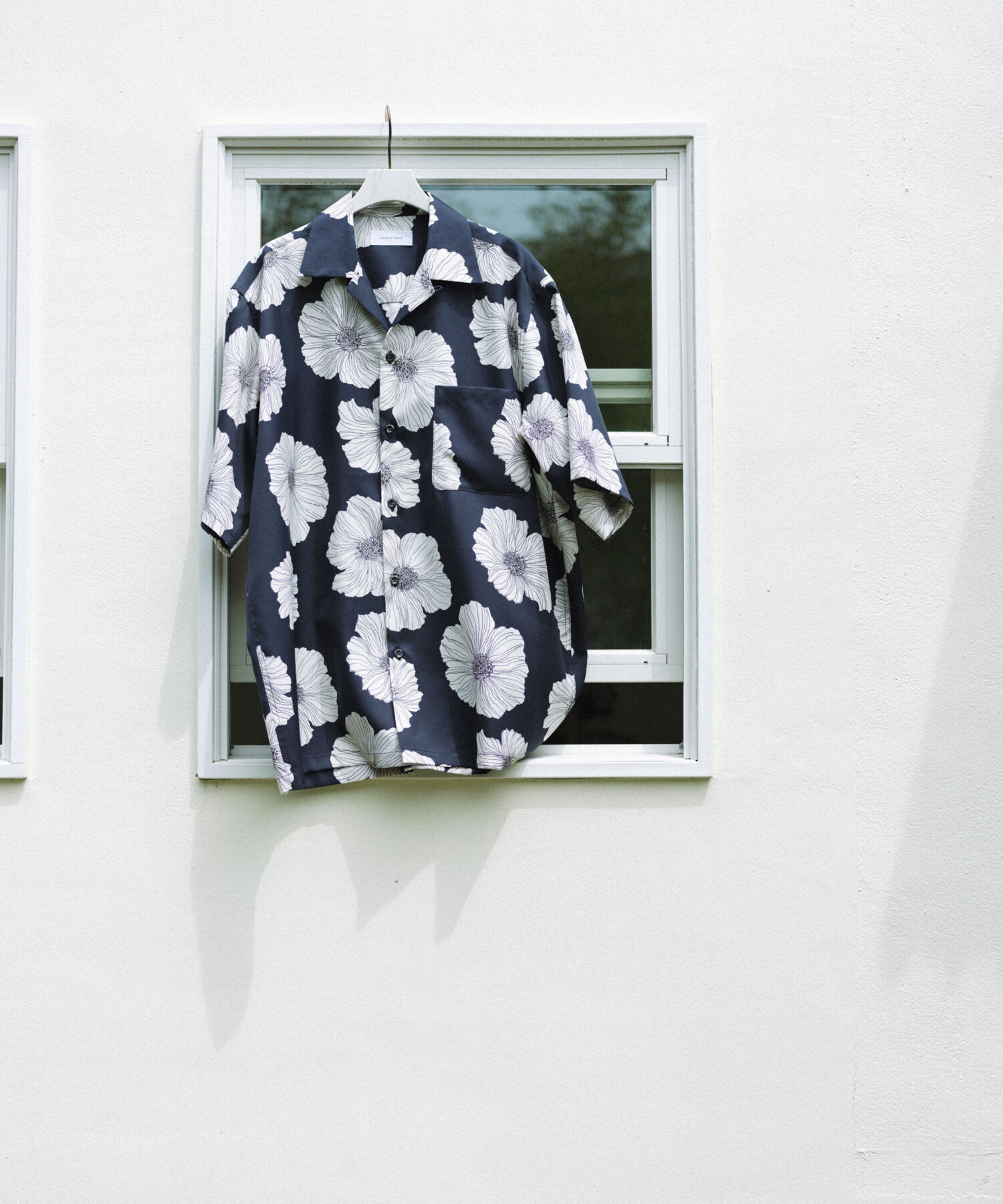 ADAM ET ROPE'「アソート プリント オーバーサイズ オープンカラー シャツ / セットアップ対応」|シャツ・ブラウス|