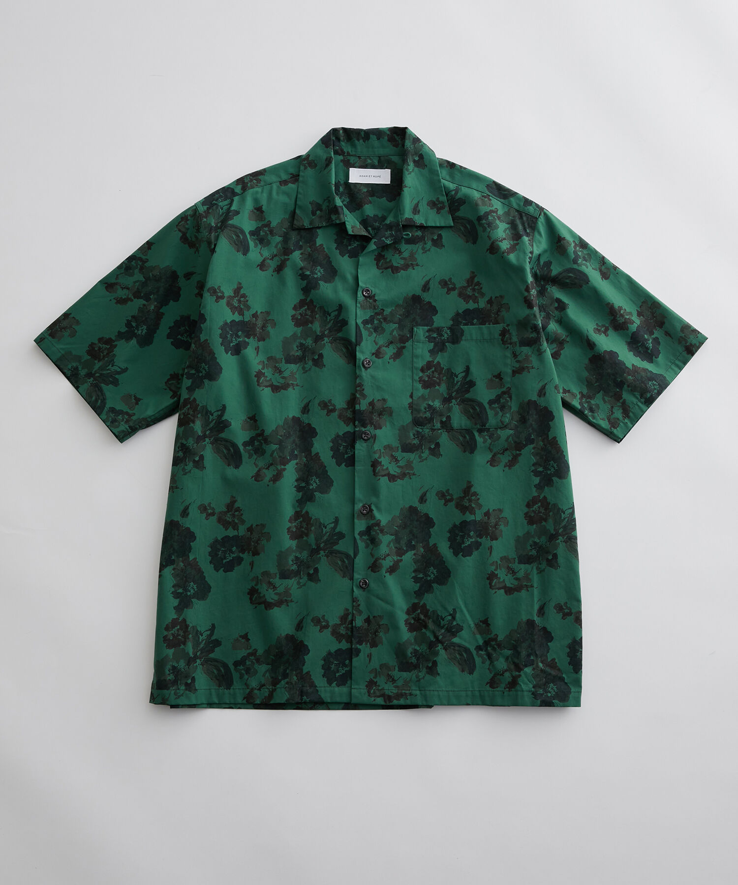ADAM ET ROPE'「アソート プリント オーバーサイズ オープンカラー シャツ / セットアップ対応」|シャツ・ブラウス|