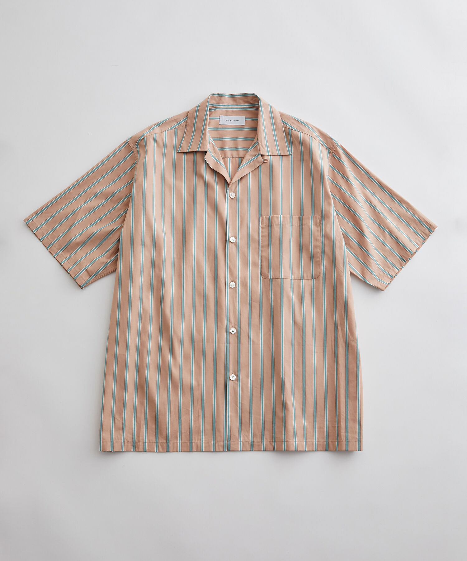 ADAM ET ROPE'「アソート プリント オーバーサイズ オープンカラー シャツ / セットアップ対応」|シャツ・ブラウス|