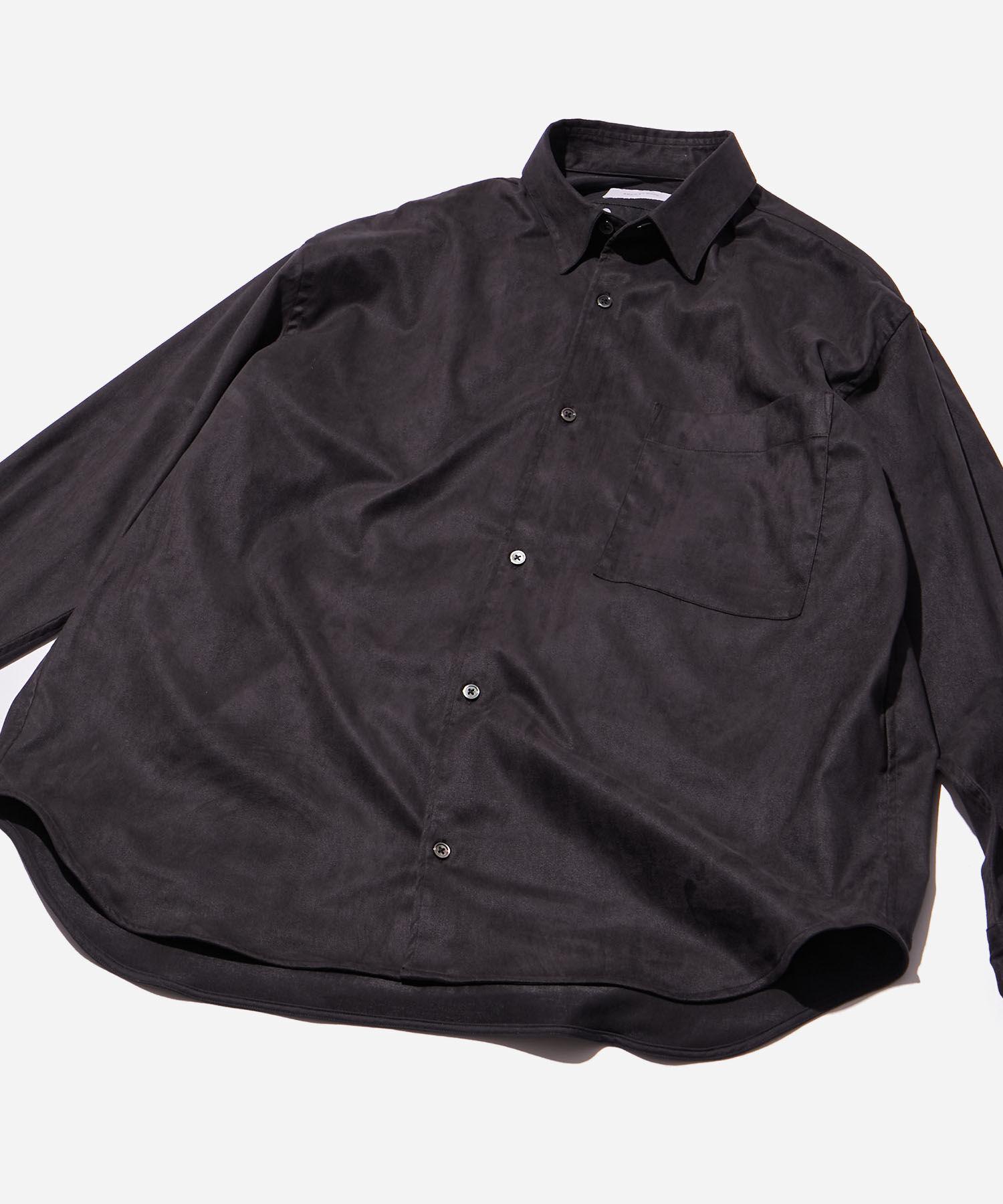 ADAM ET ROPE'「【小松マテーレ】コマスエード ビッグシルエットシャツ / イージーケア / 3シーズン着用可能 / ユニセック」|シャツ・ブラウス|