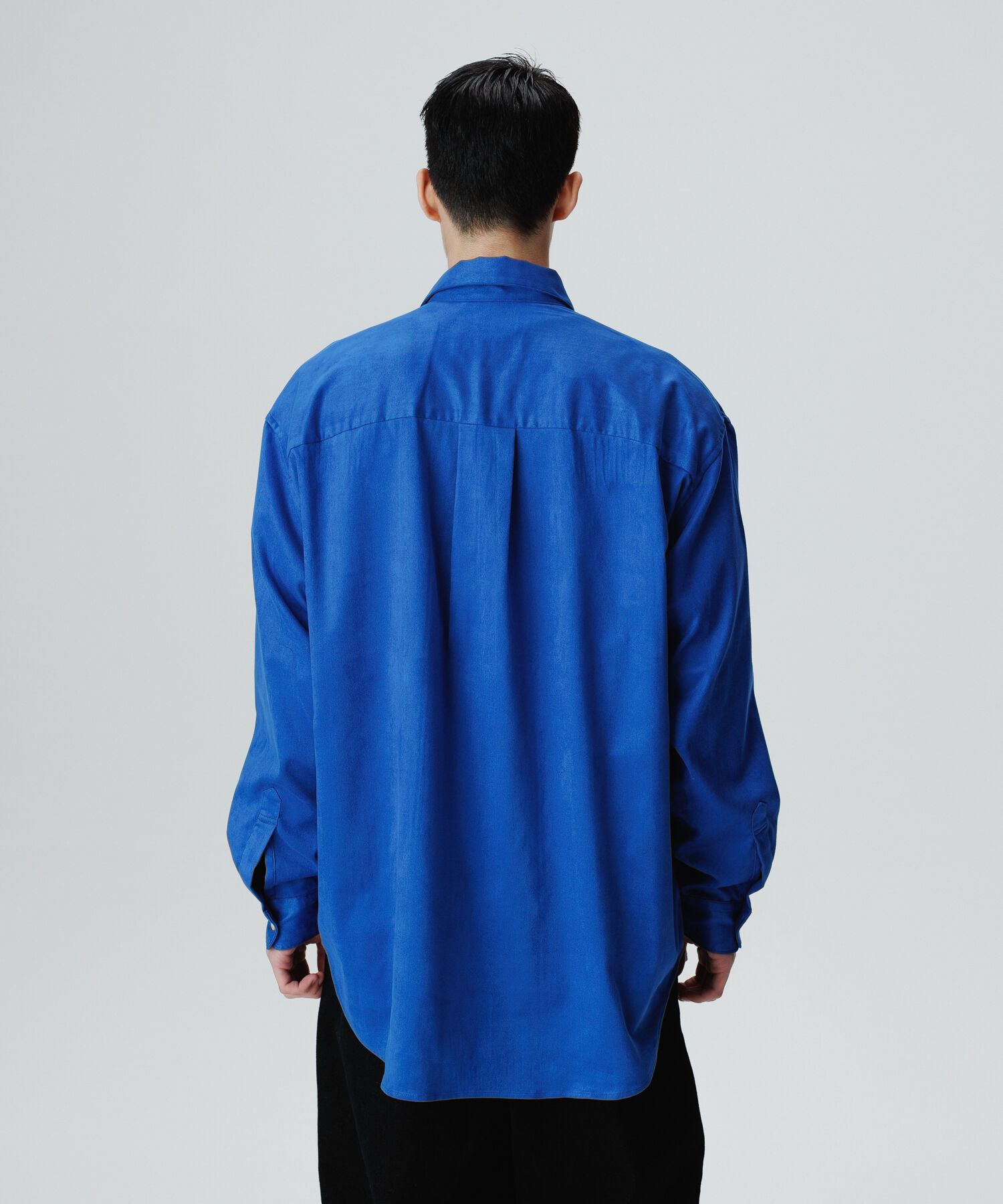 ADAM ET ROPE'「【小松マテーレ】コマスエード ビッグシルエットシャツ / イージーケア / 3シーズン着用可能 / ユニセック」|シャツ・ブラウス|