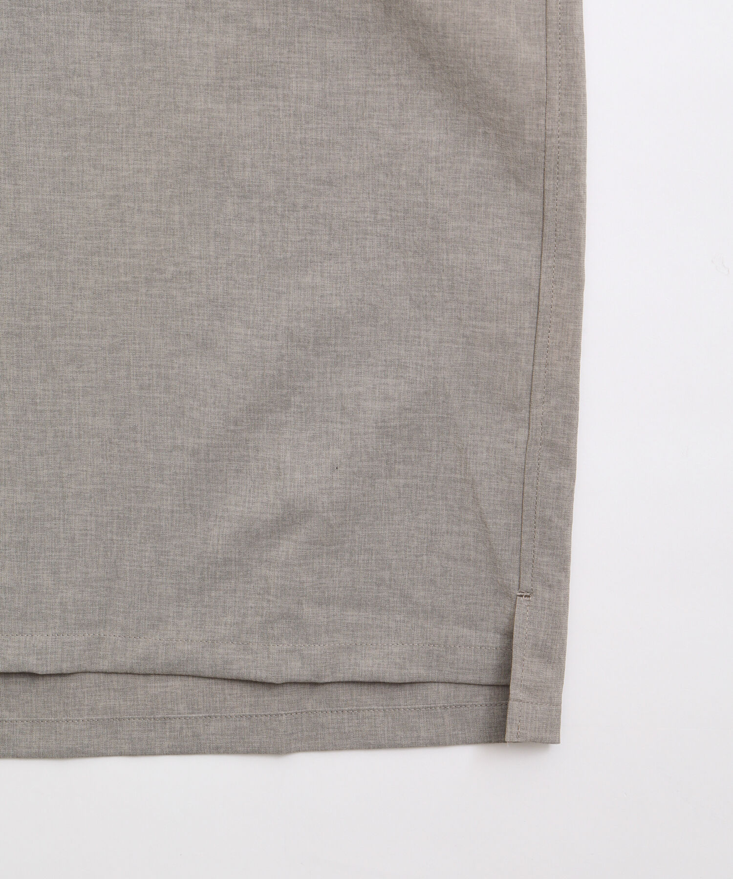 ADAM ET ROPE'「《接触冷感・吸水速乾・イージーケア》 ショートスリーブ オープンカラーシャツ / ユニセックス」|シャツ・ブラウス|