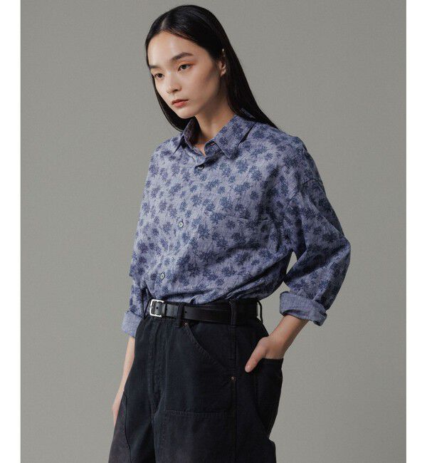 ADAM ET ROPE'「アソートプリント レギュラーカラーシャツ」|シャツ・ブラウス|