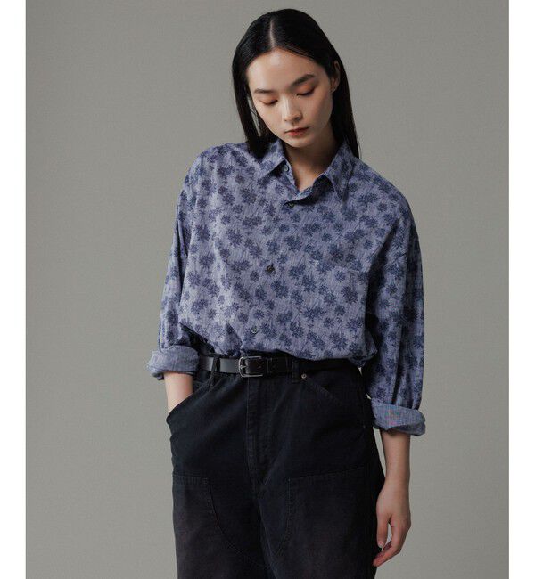 ADAM ET ROPE'「アソートプリント レギュラーカラーシャツ」|シャツ・ブラウス|