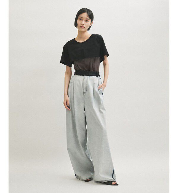 ADAM ET ROPE'「セットジャージーワンピース」|ワンピース|