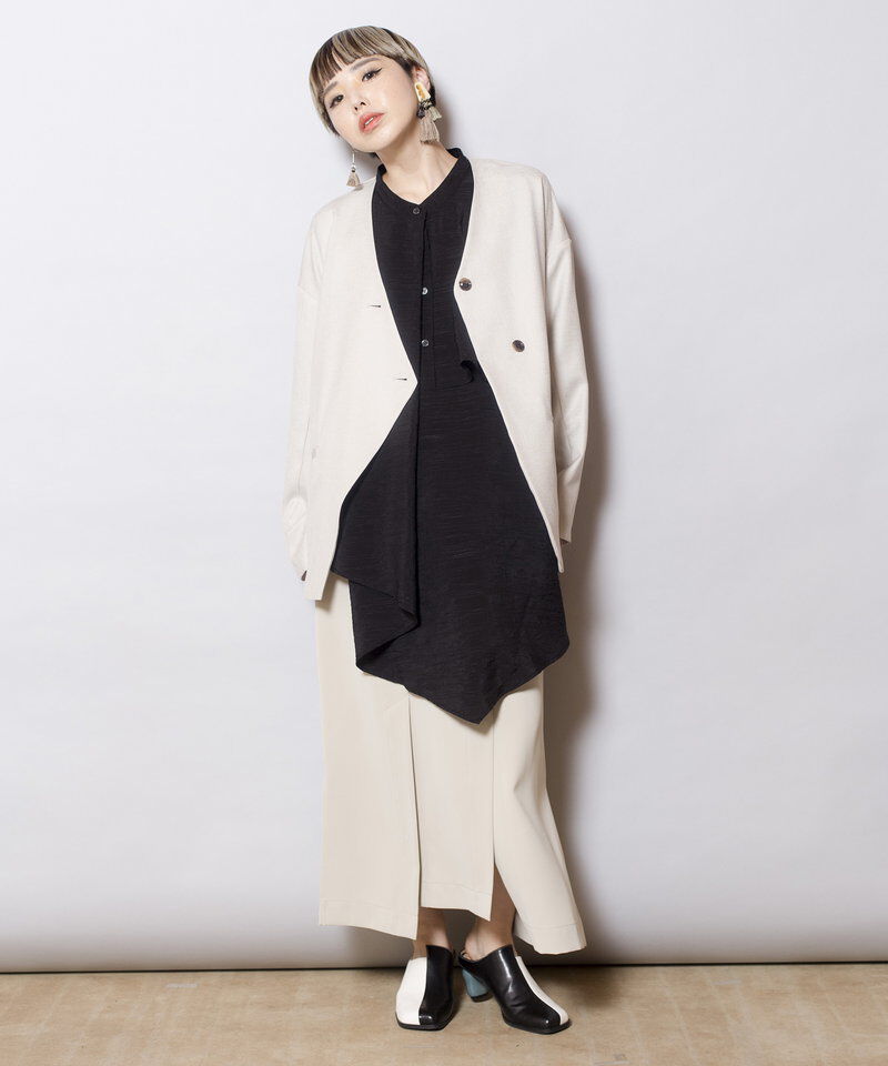  「切替イレギュラーヘムスカート」|スカート|