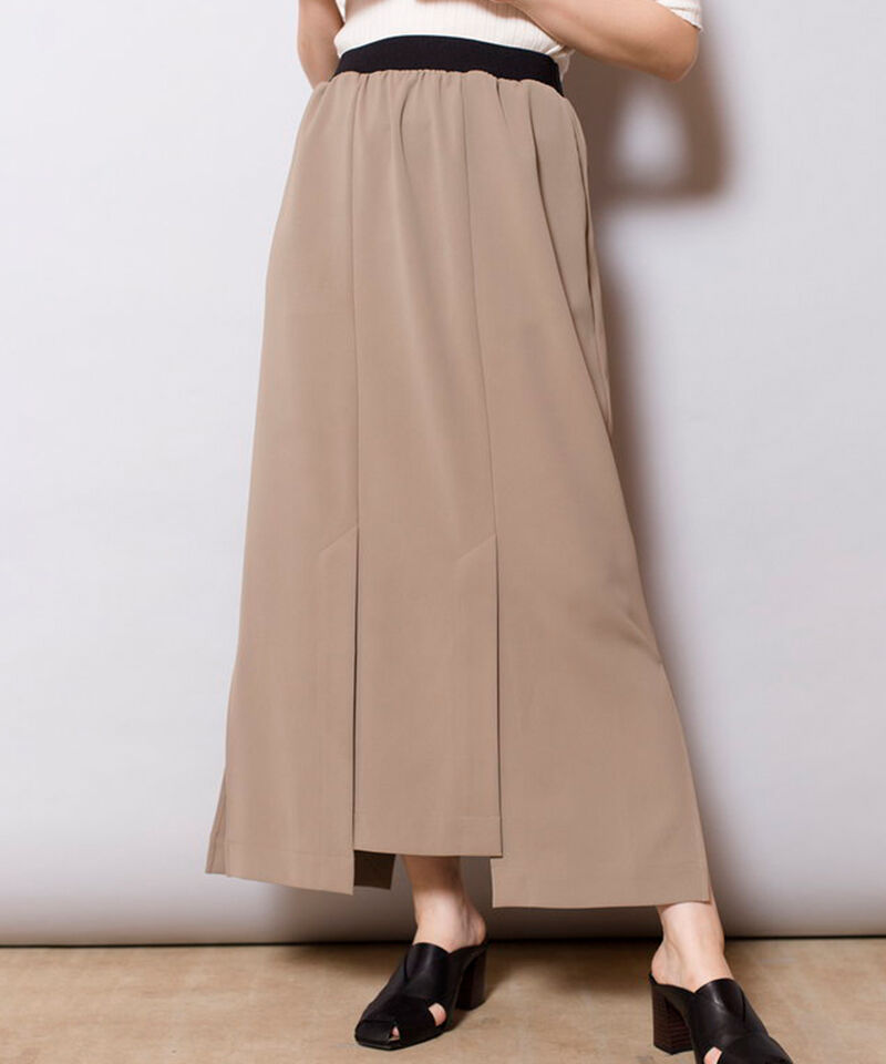  「切替イレギュラーヘムスカート」|スカート|BEIGE