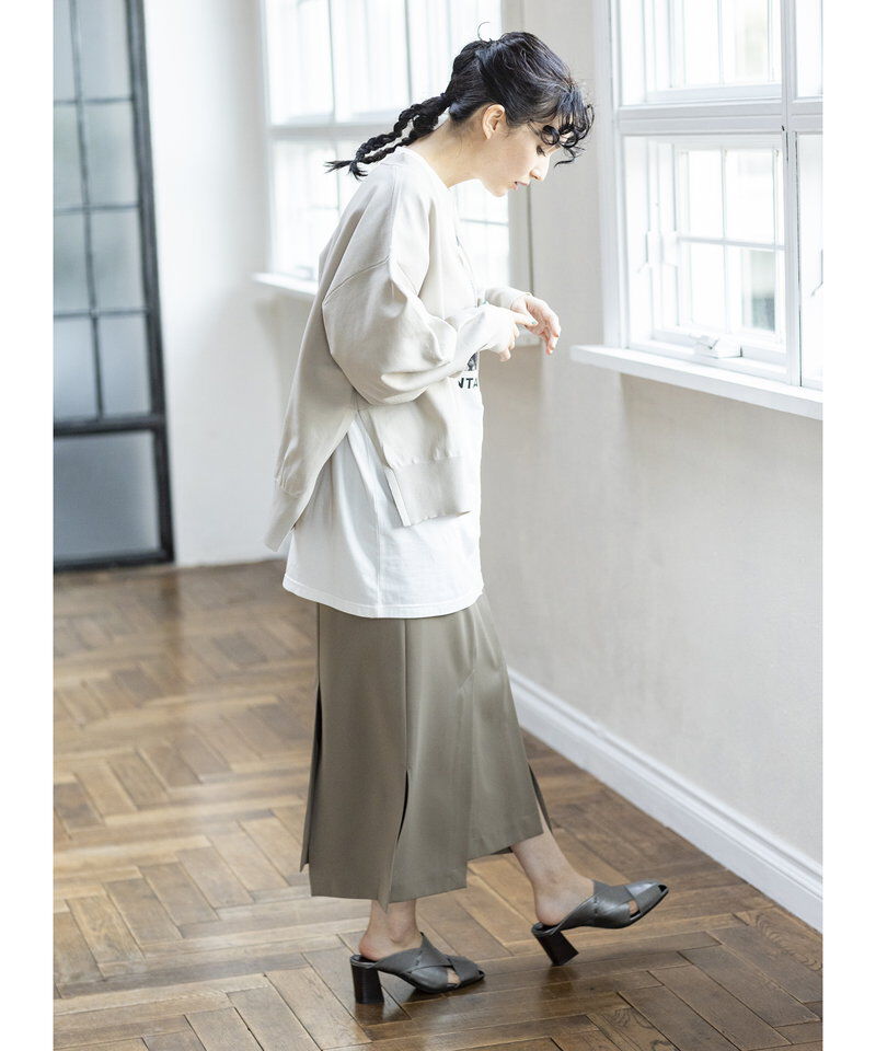  「切替イレギュラーヘムスカート」|スカート|