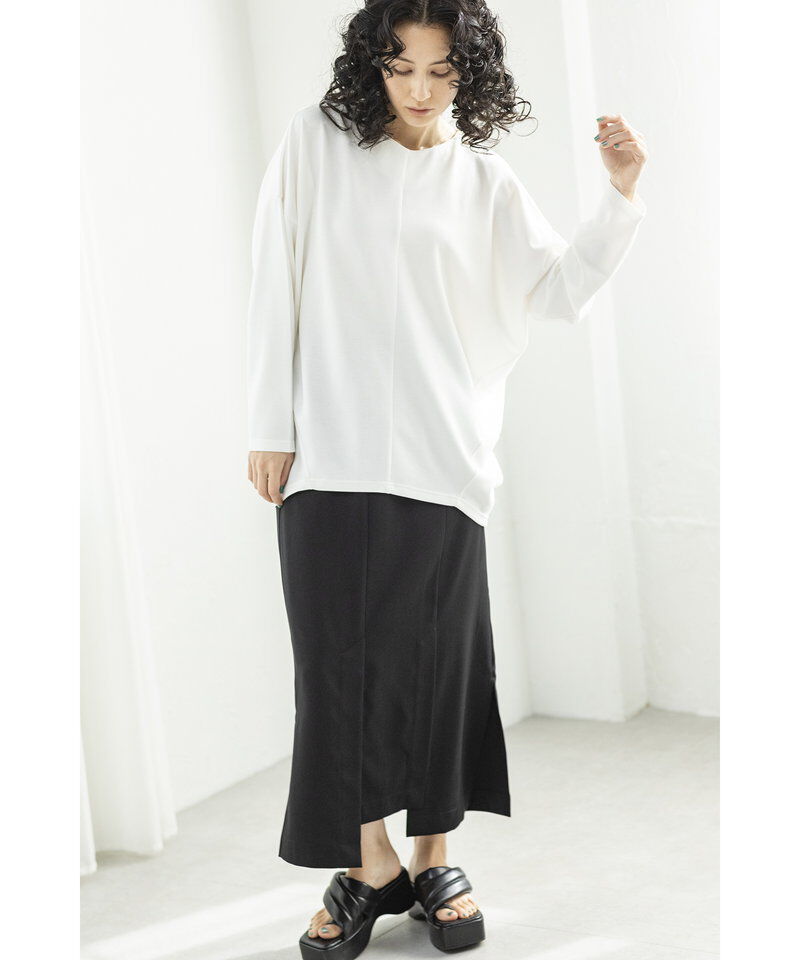  「切替イレギュラーヘムスカート」|スカート|