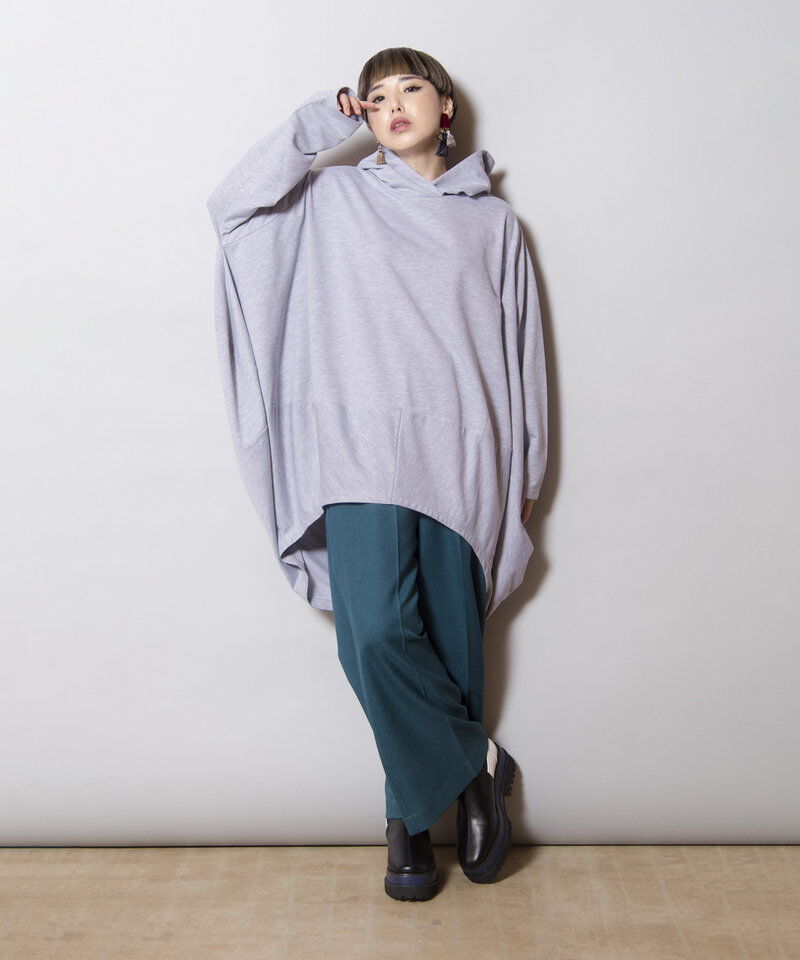  「コクーンフードプルオーバー」|スウェット・ジャージ|