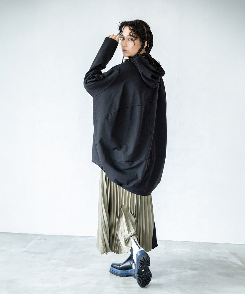  「コクーンフードプルオーバー」|スウェット・ジャージ|