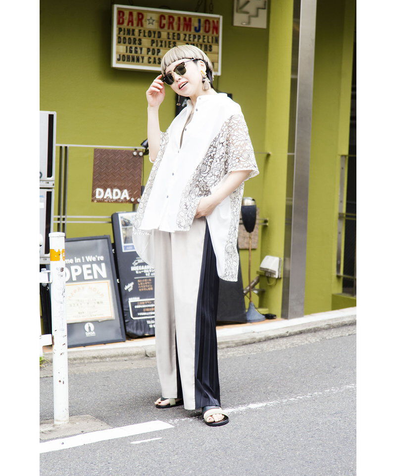  「切替ワイドブラウス」|シャツ・ブラウス|