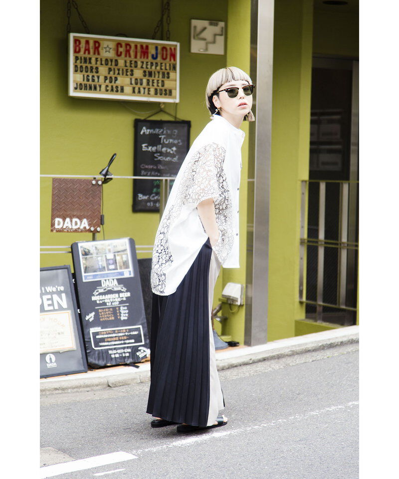  「切替ワイドブラウス」|シャツ・ブラウス|