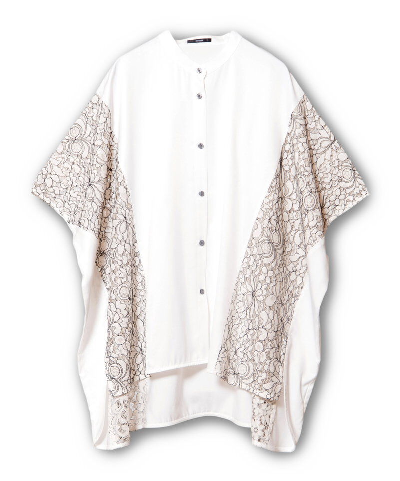  「切替ワイドブラウス」|シャツ・ブラウス|